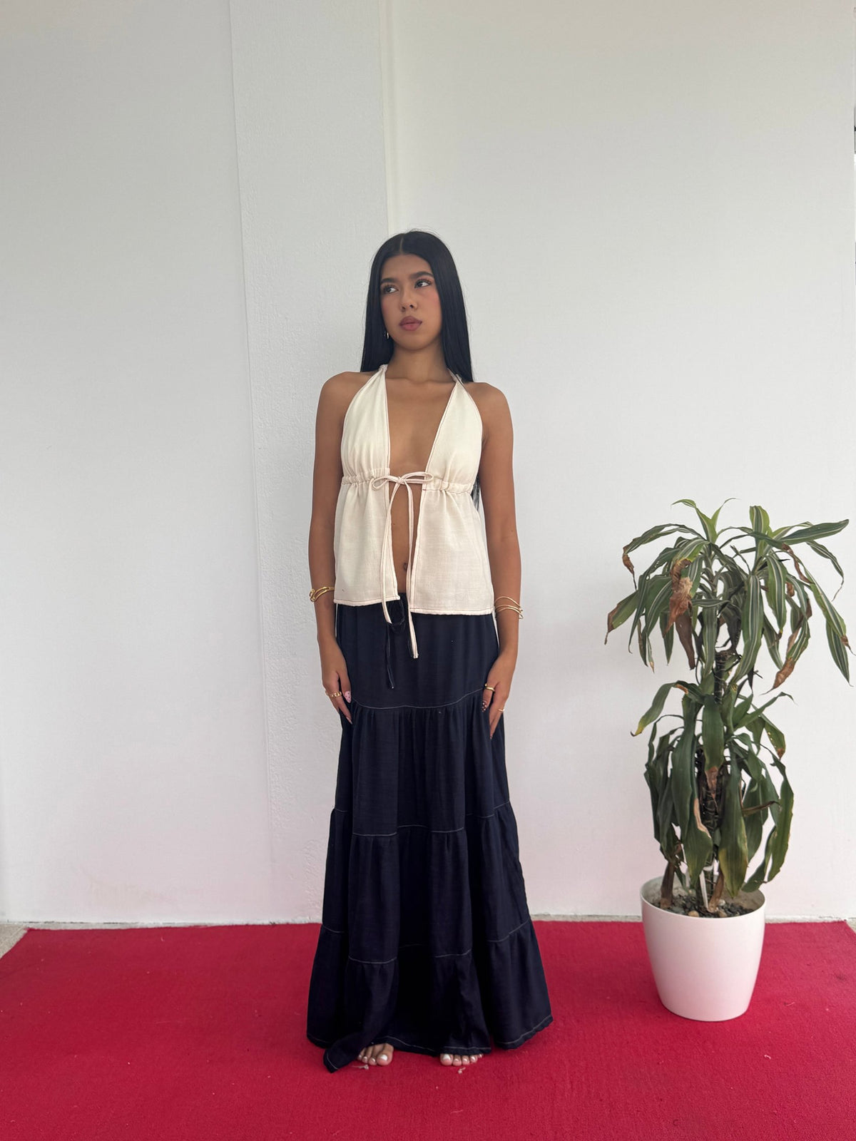 The Linen Prairie Skirt