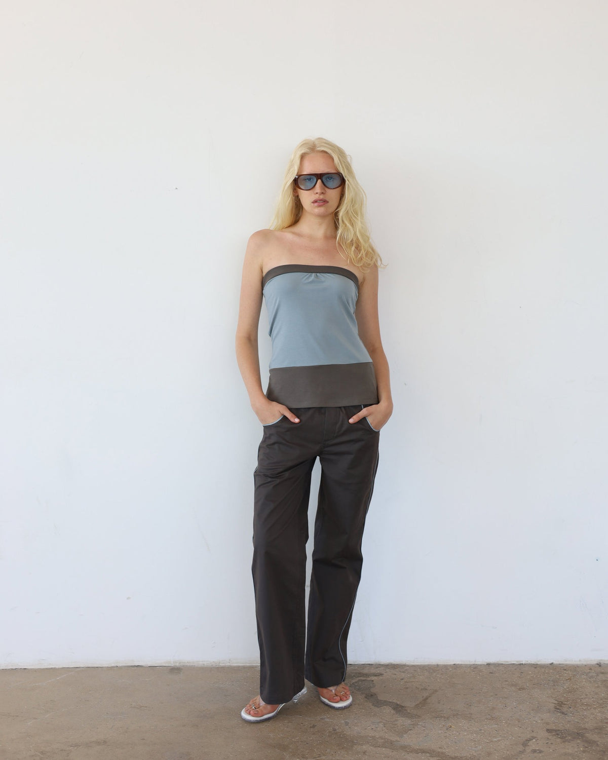 RIDGE pants - city grey
