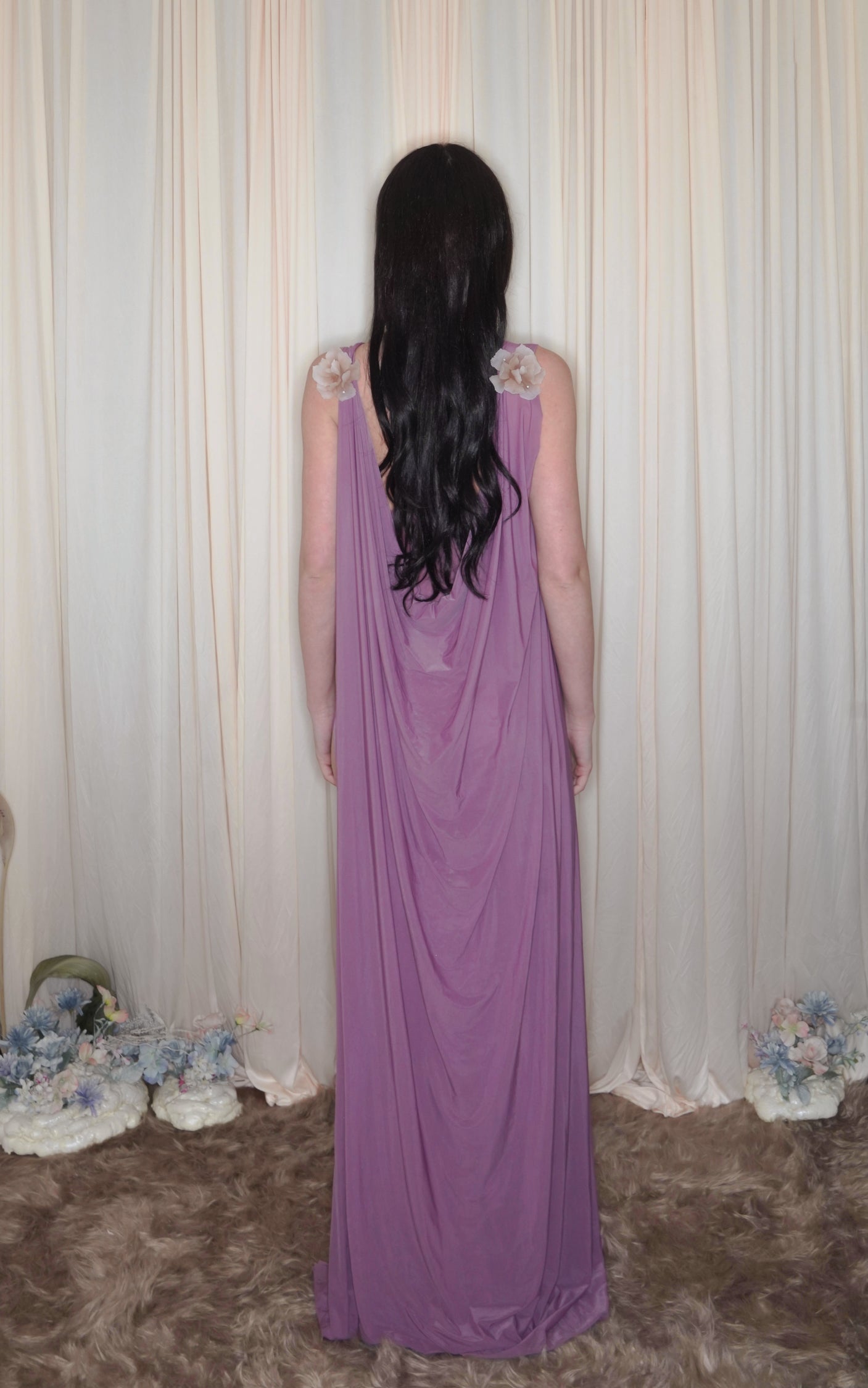 ORCHID APERTURE GODDESS GOWN
