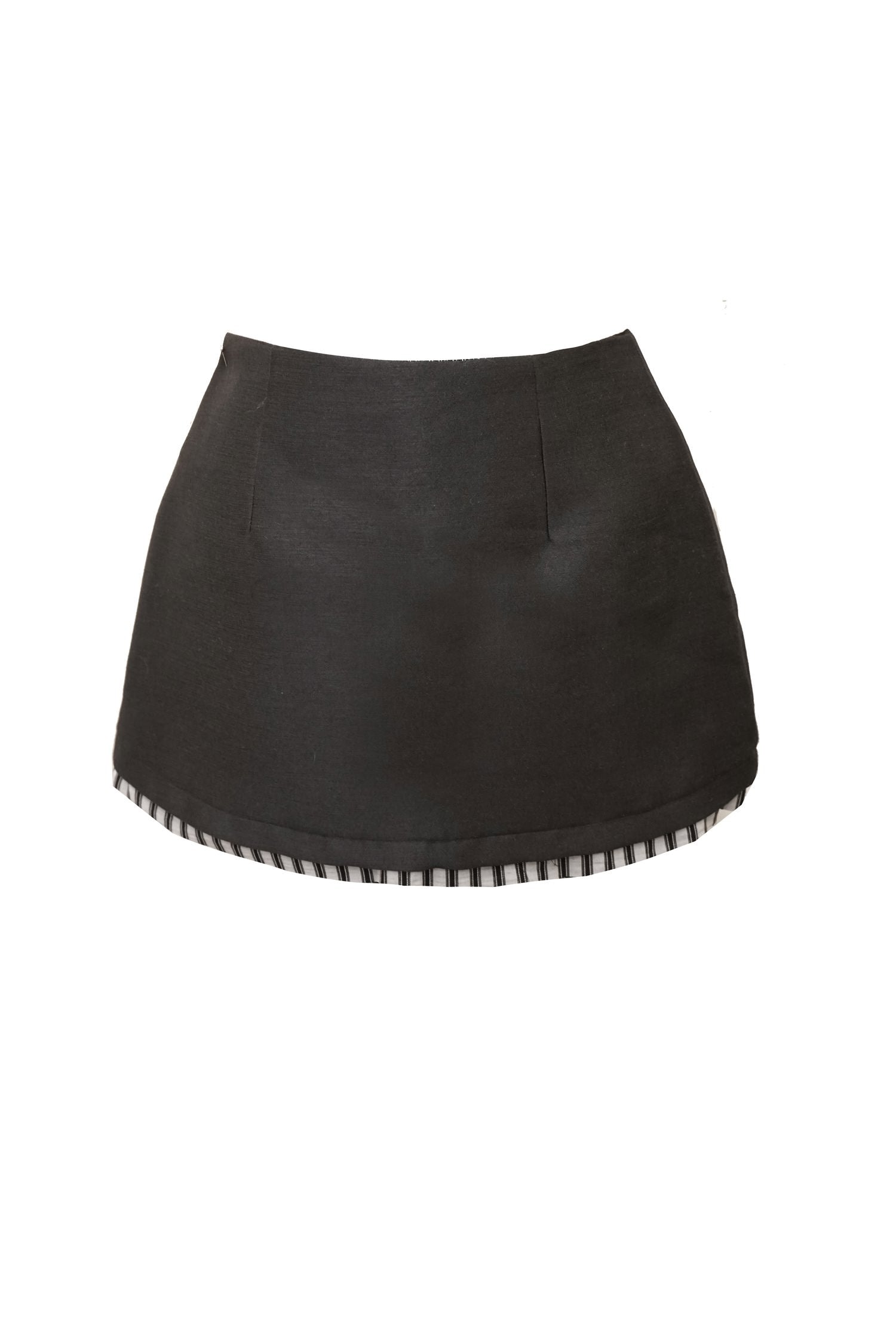Pin structure mini skort