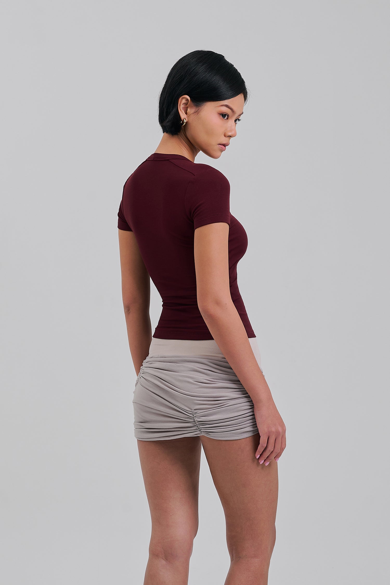 CLOVE TEE MAROON