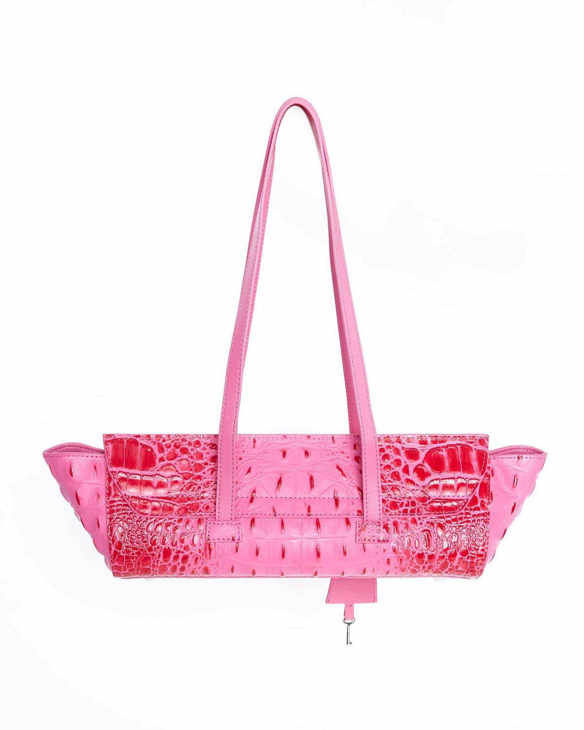 Pink Ombre Croc Tokyo Bag