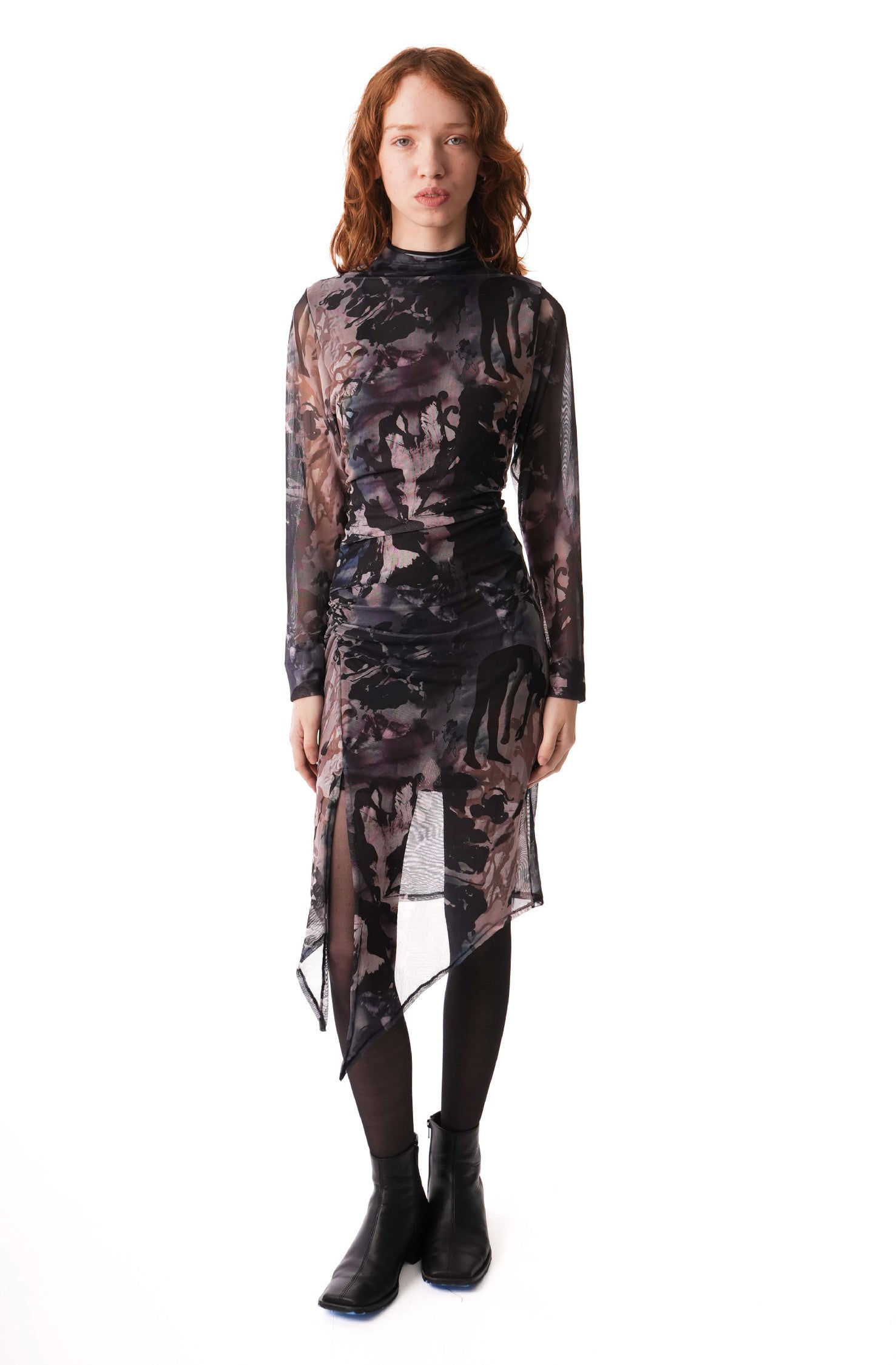 ONIRICO DRAPED DRESS