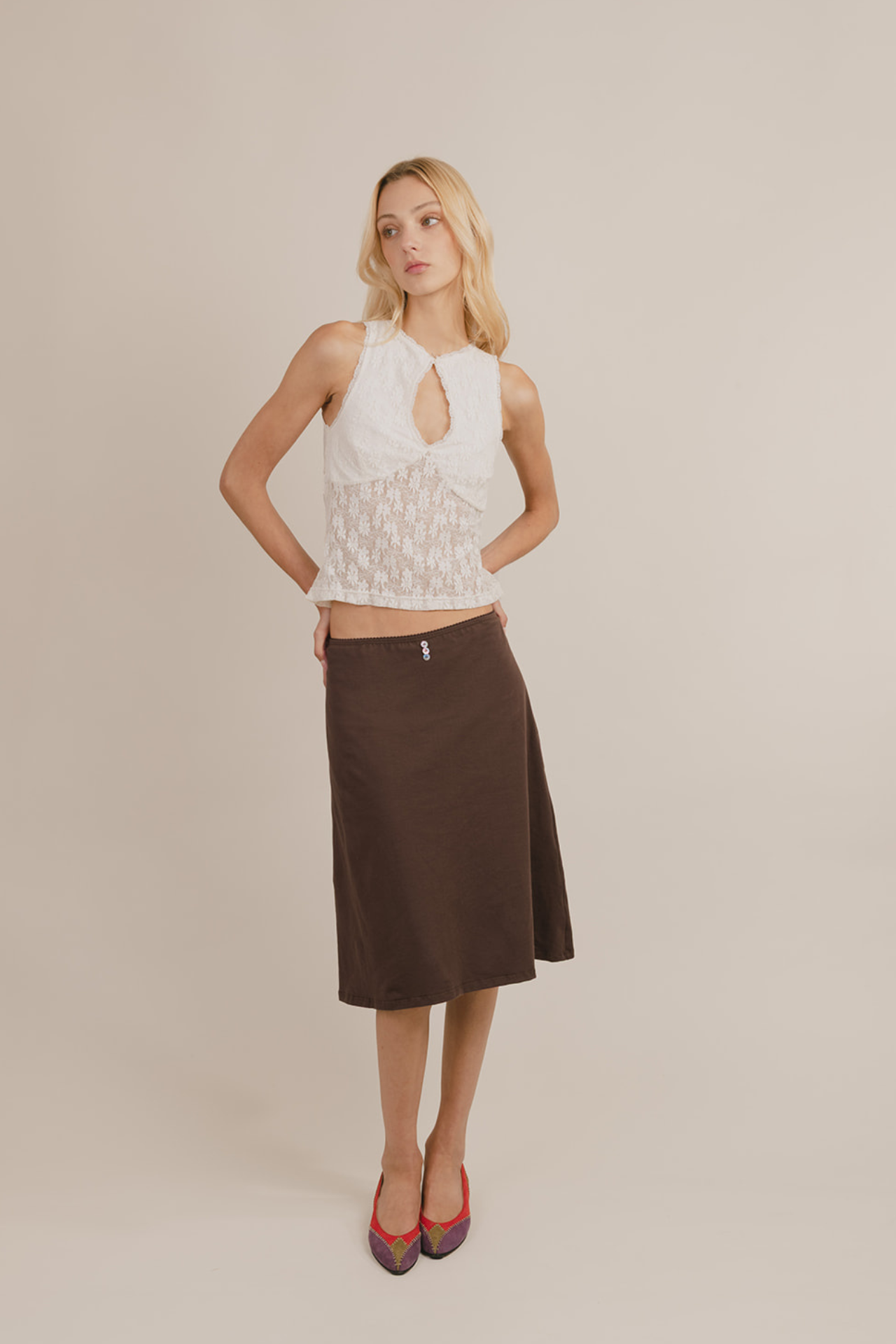 Amélie Midi Skirt