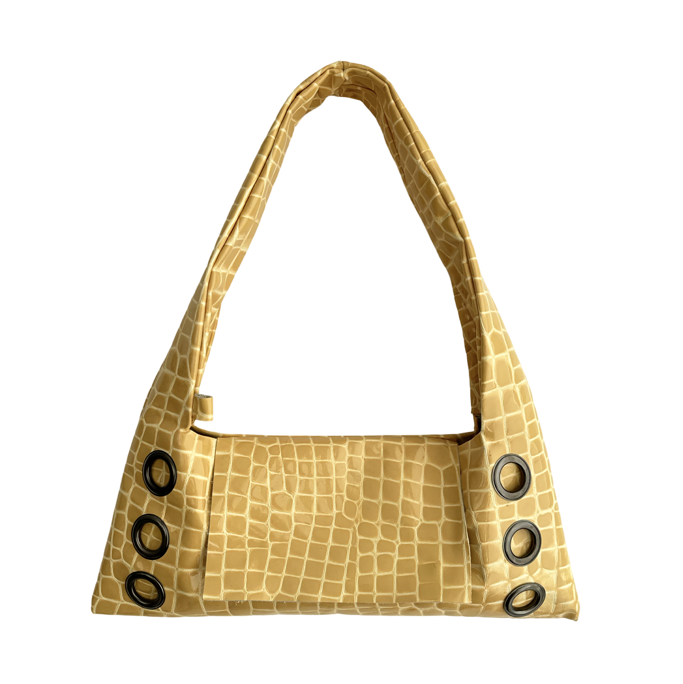 La Grommette Bag - Croc Dorado