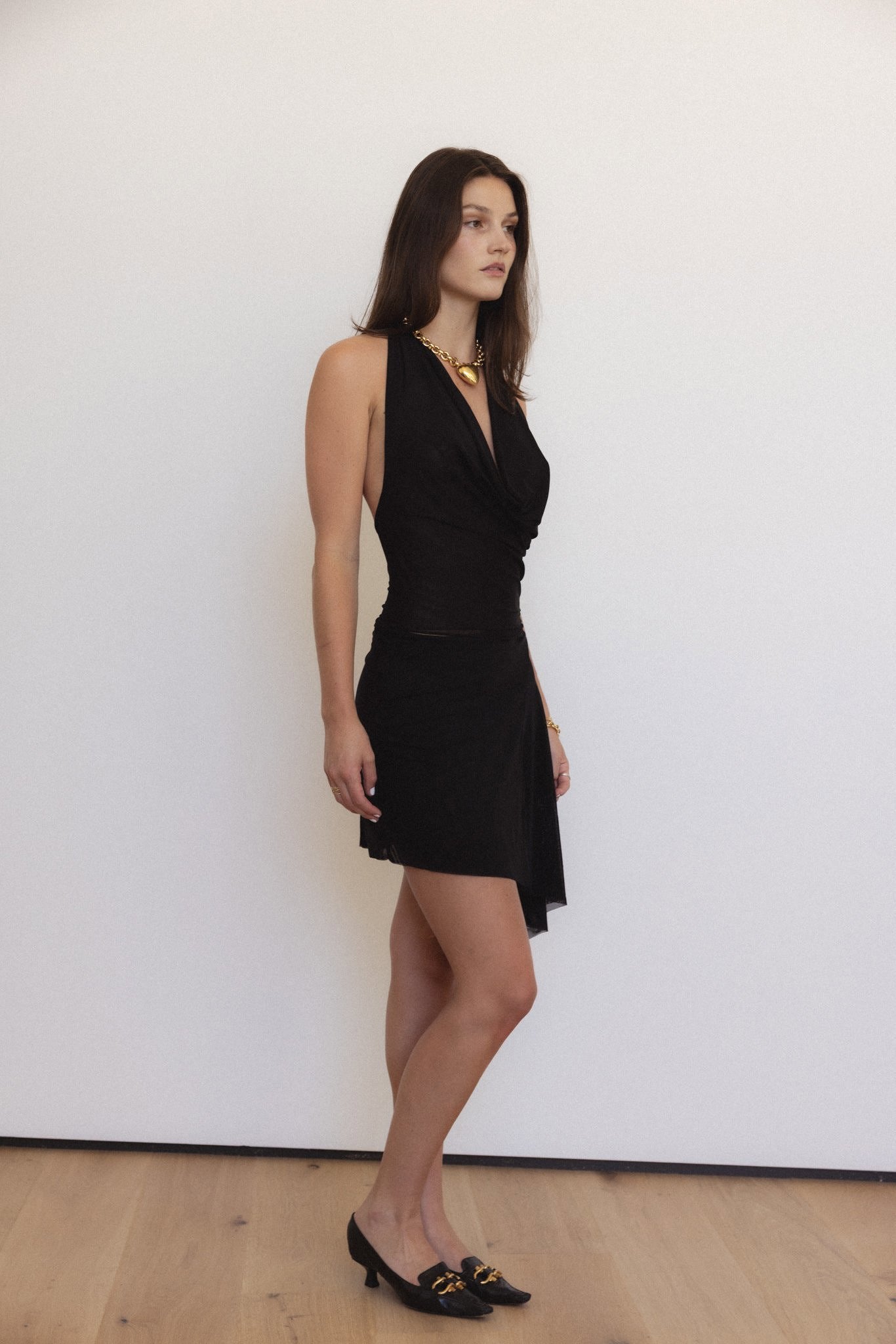 Psyche Top in Midnight Mesh