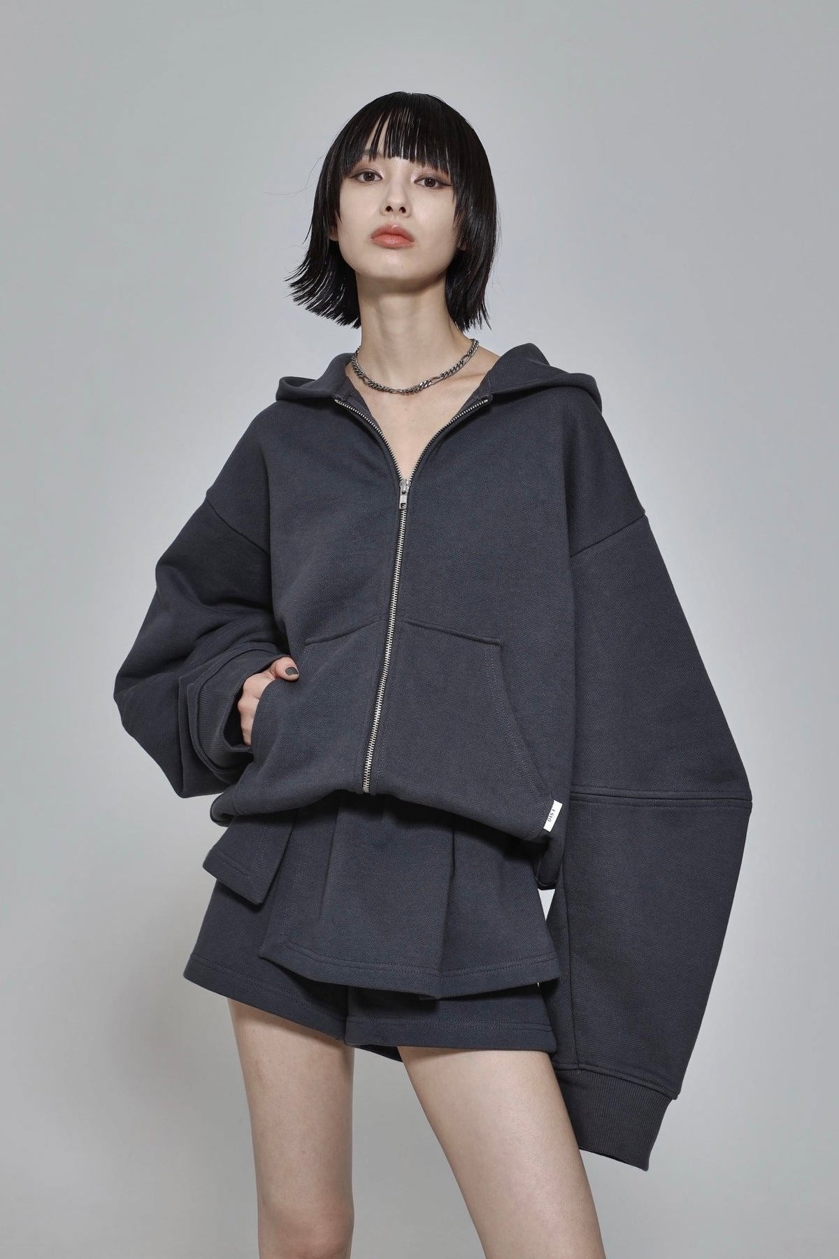 Edge forme ZIP hoodie