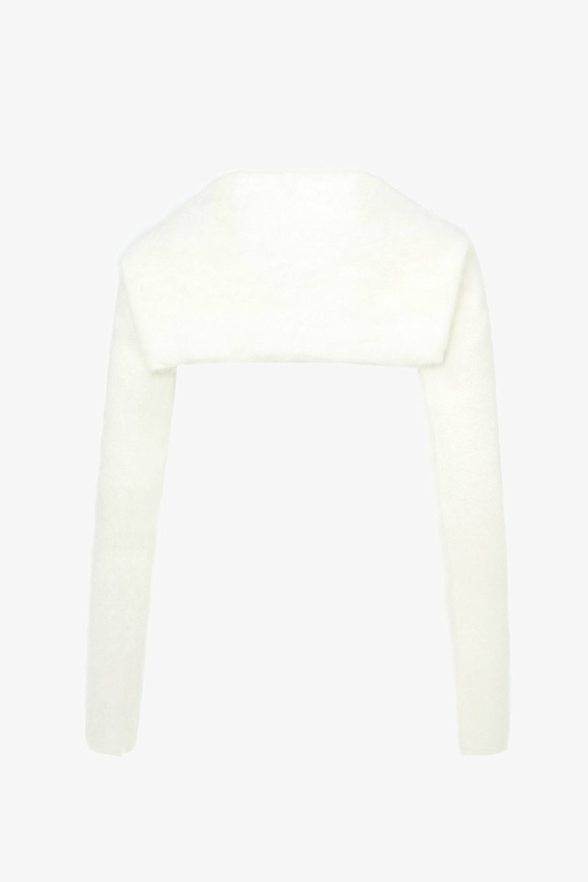 Hairy Cashmere Sleeves - Milk