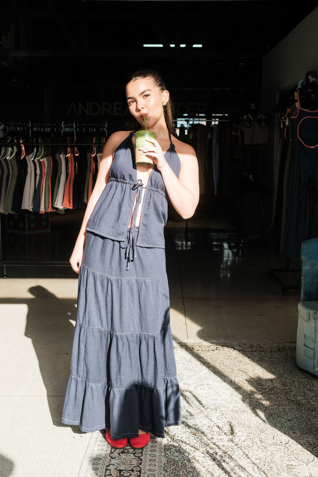 The Linen Nana Top