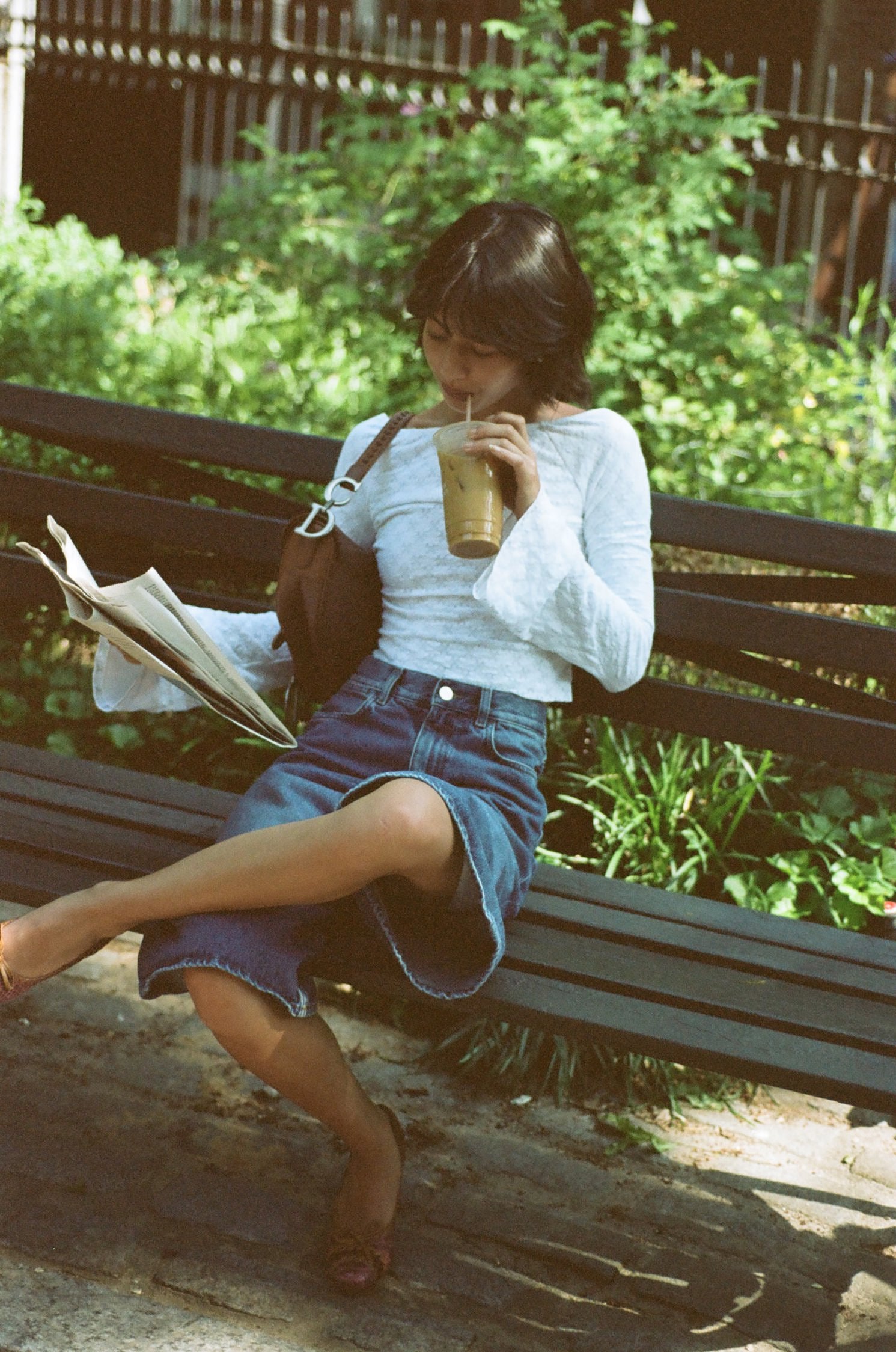 The Jane Top in White Lace