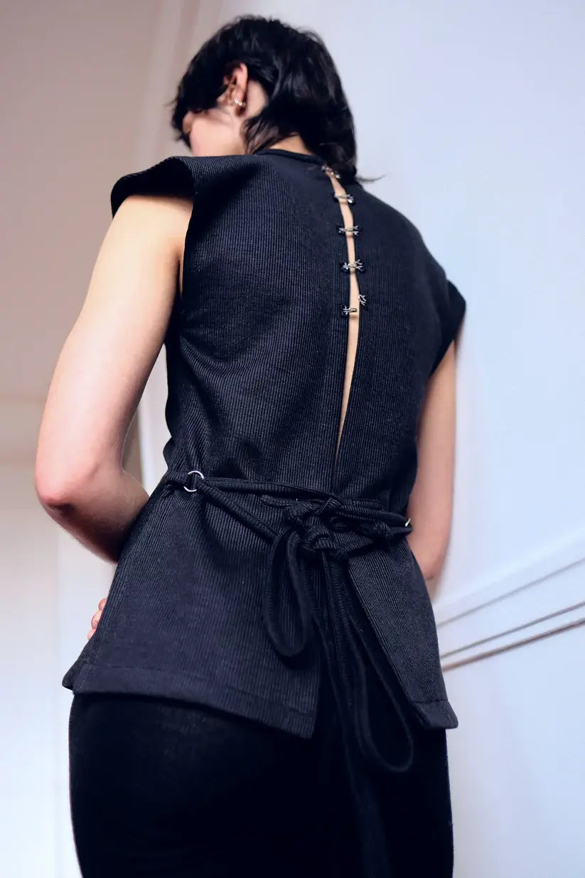 Knitted Apron