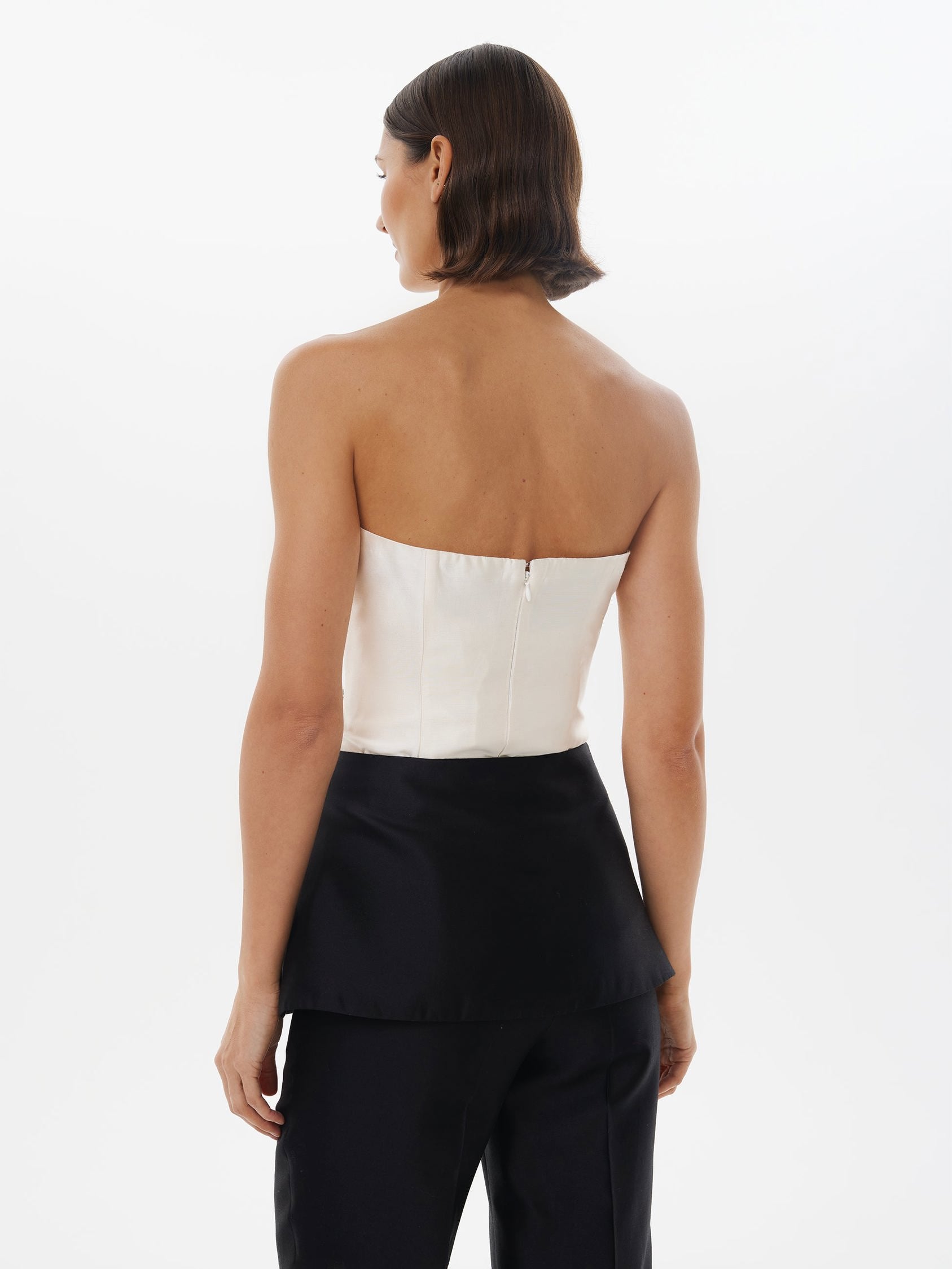 Full Bloom Layering Skirt in Black