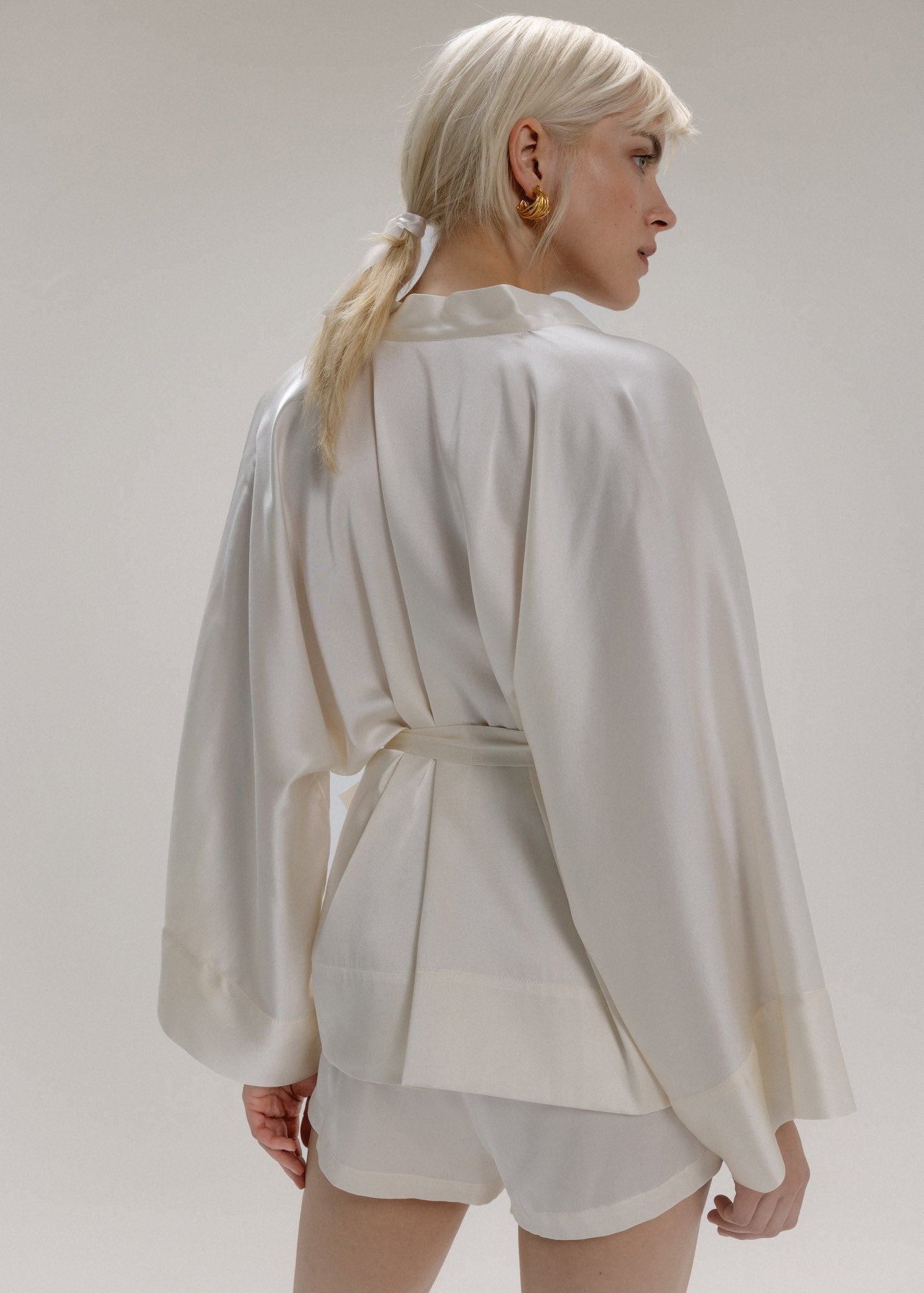Bridal Silk Shorts