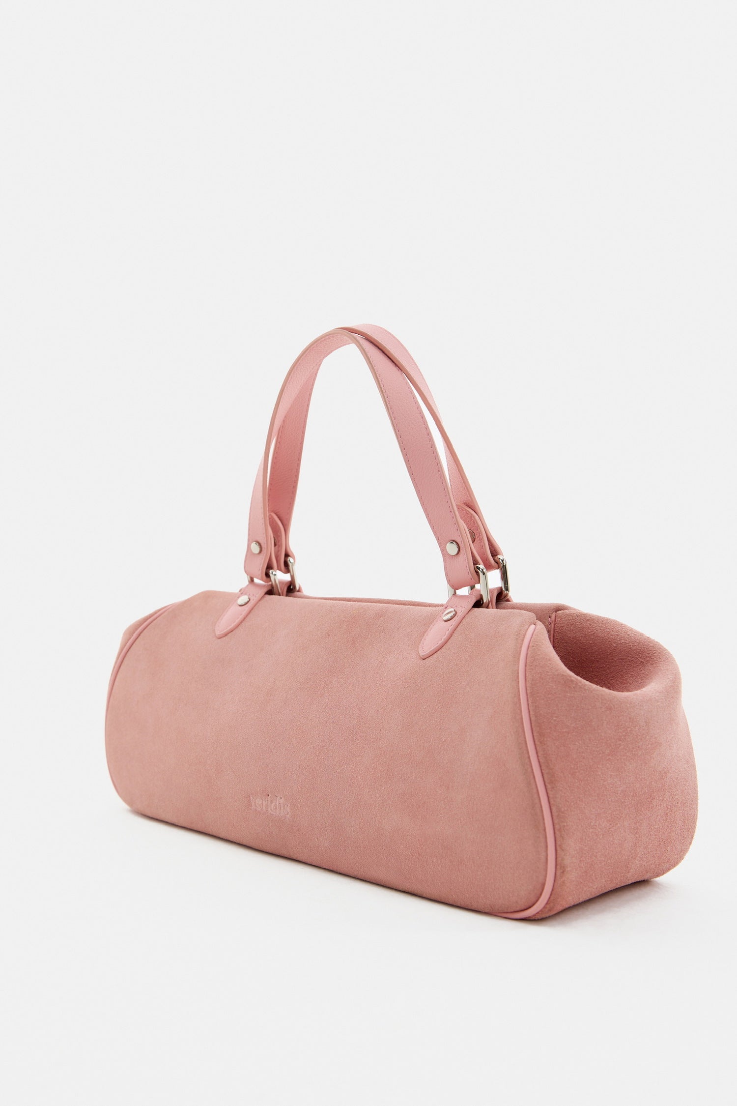 Suede pink Berlinesa bag