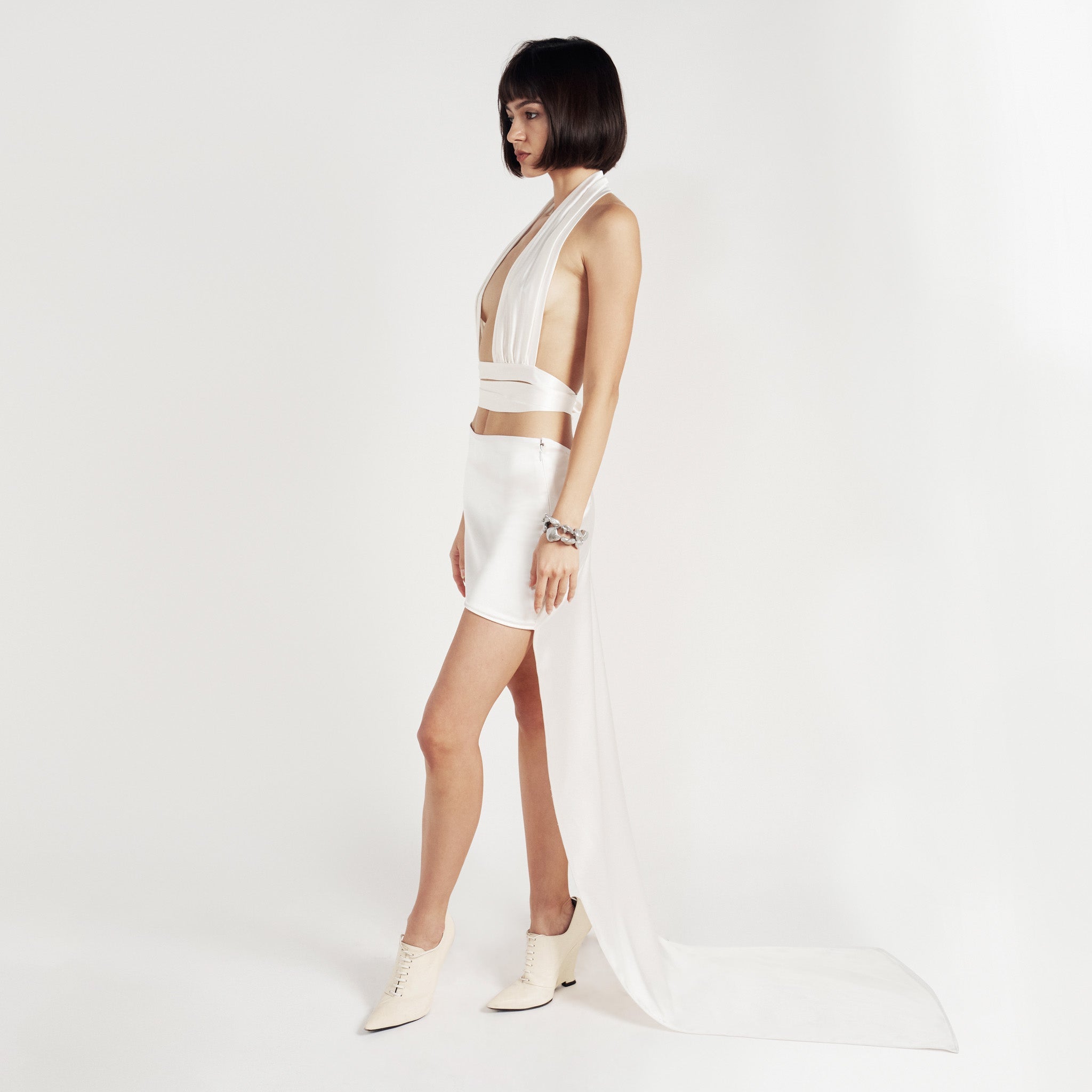 Like a Virgin Skirt in White