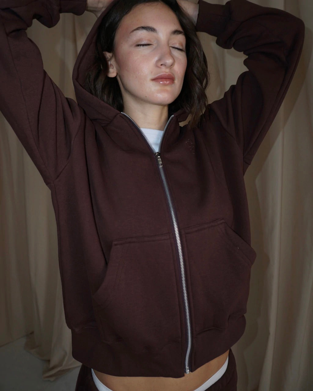 LOWKEY cotton hoodie