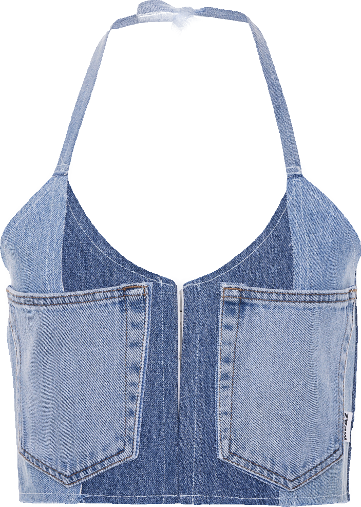 RECYCLED DNM SKY CORSET