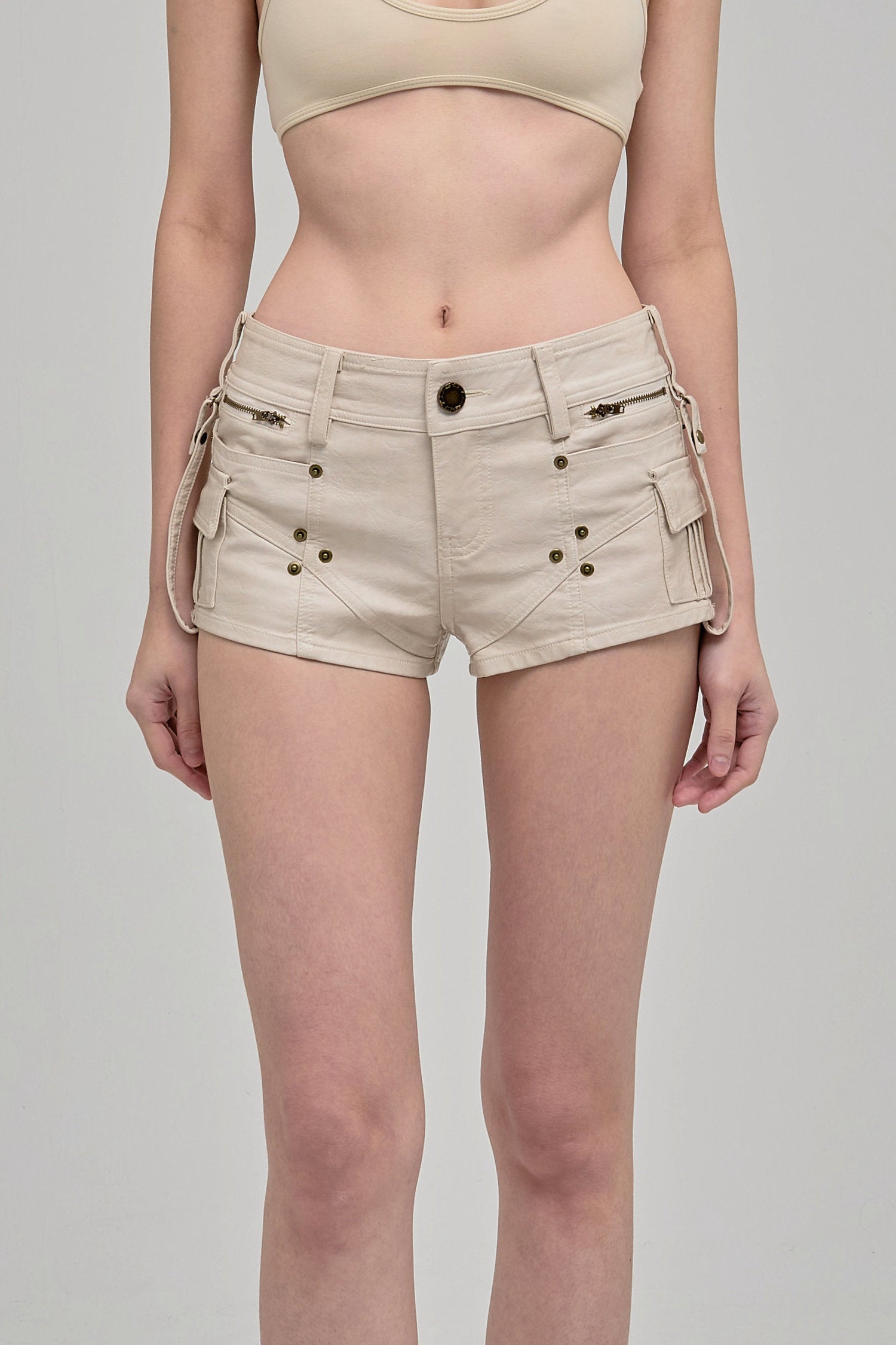 UTILITY SHORTS BEIGE