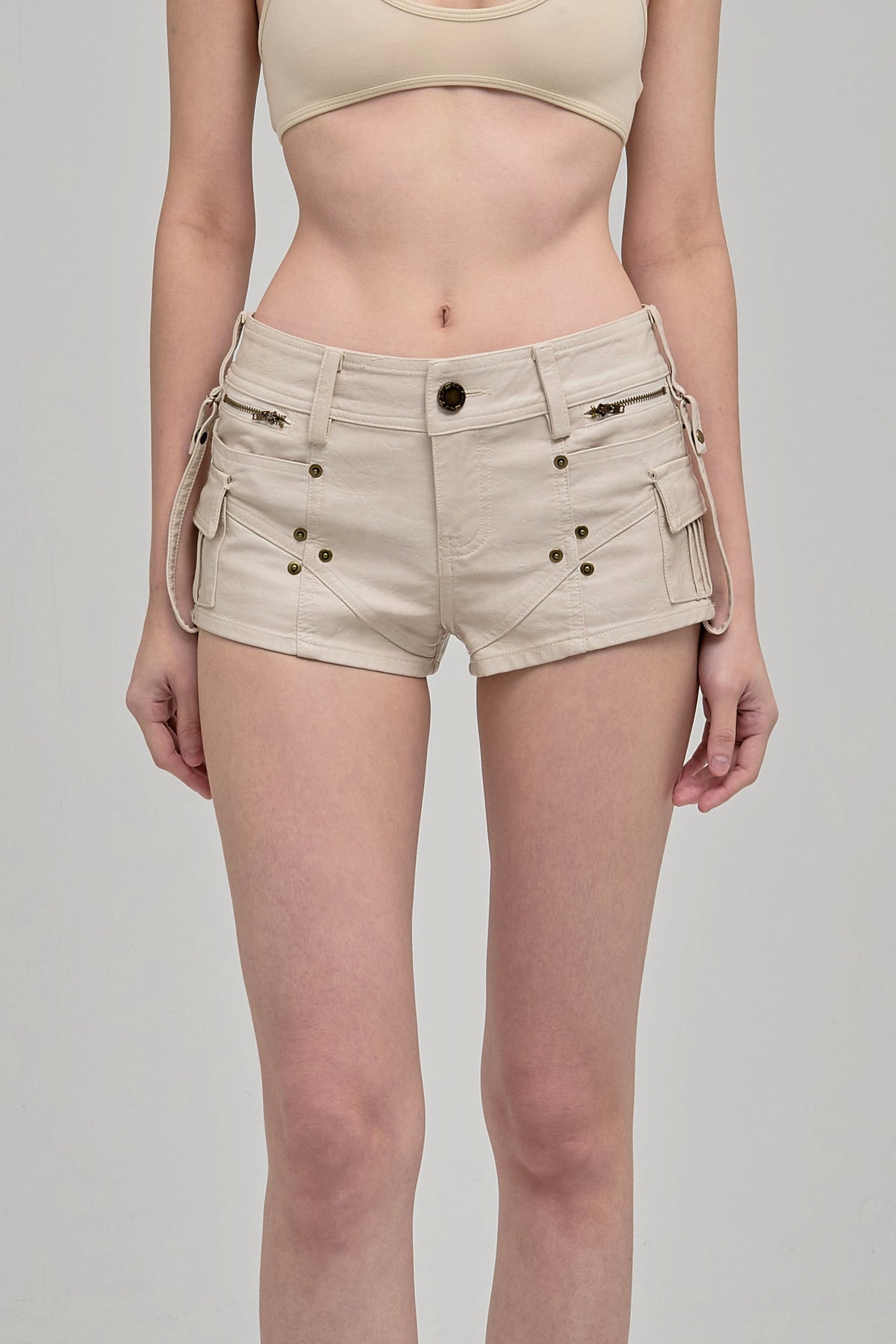 UTILITY SHORTS BEIGE