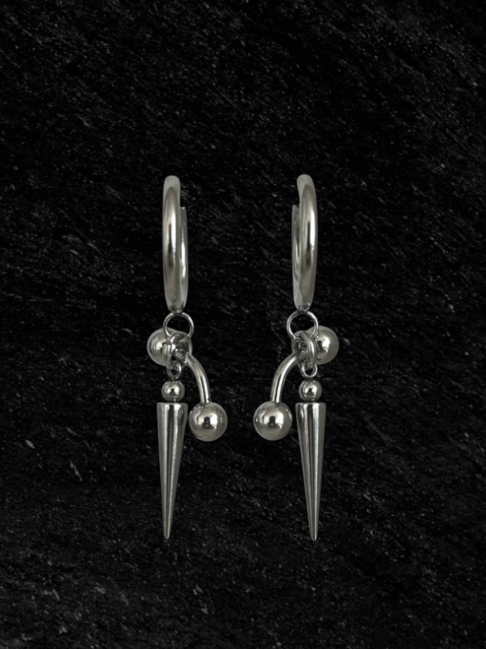 Piercing and Spike Earrings