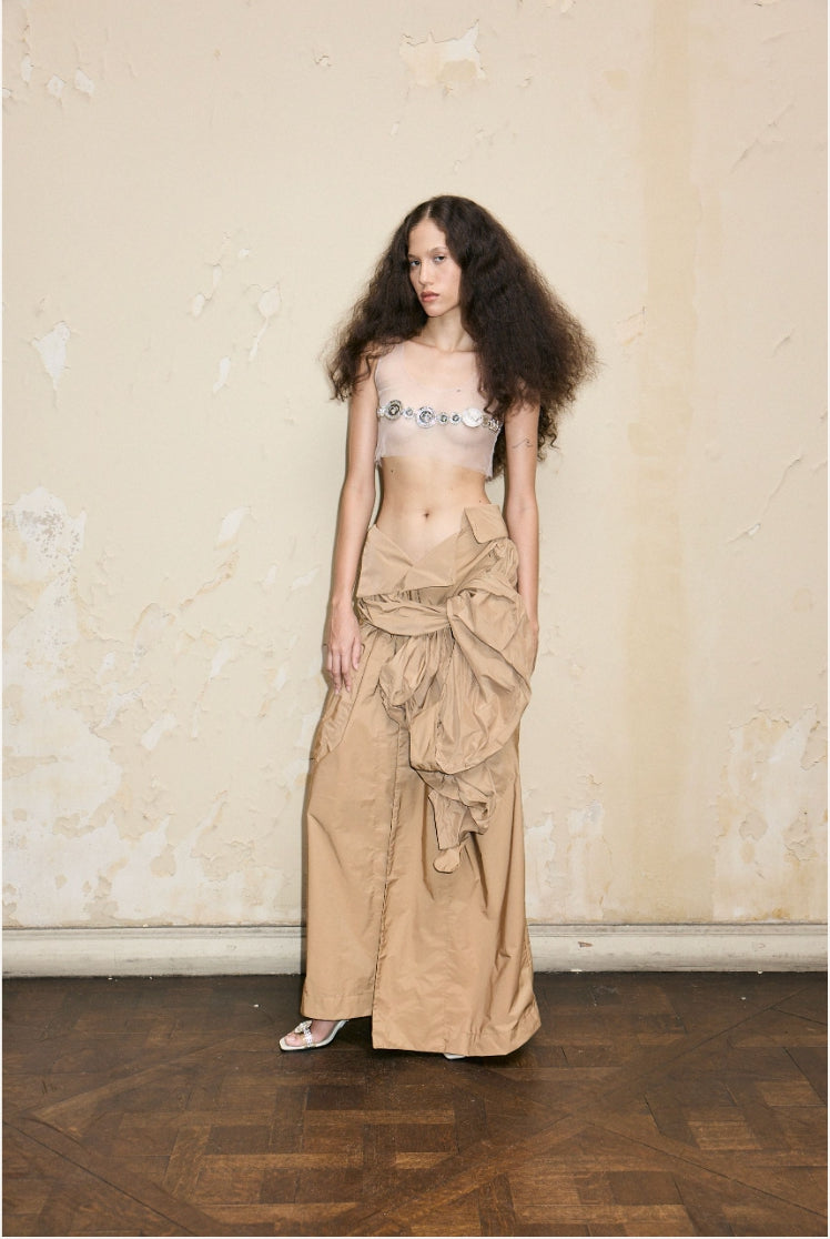 TRENCH TEMPLE BEIGE