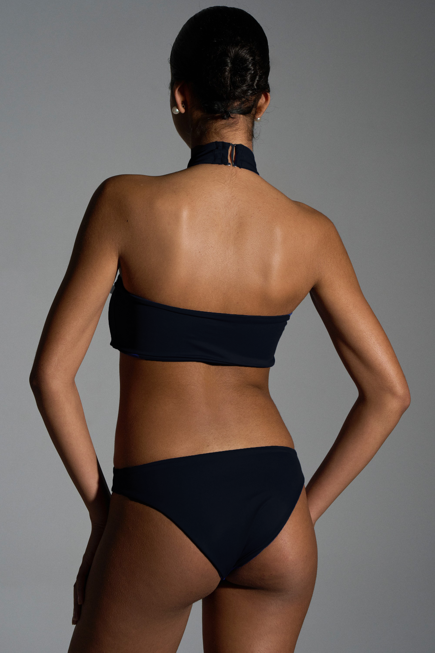 Noir Nostalgia 90s Inspired Monokini - Black