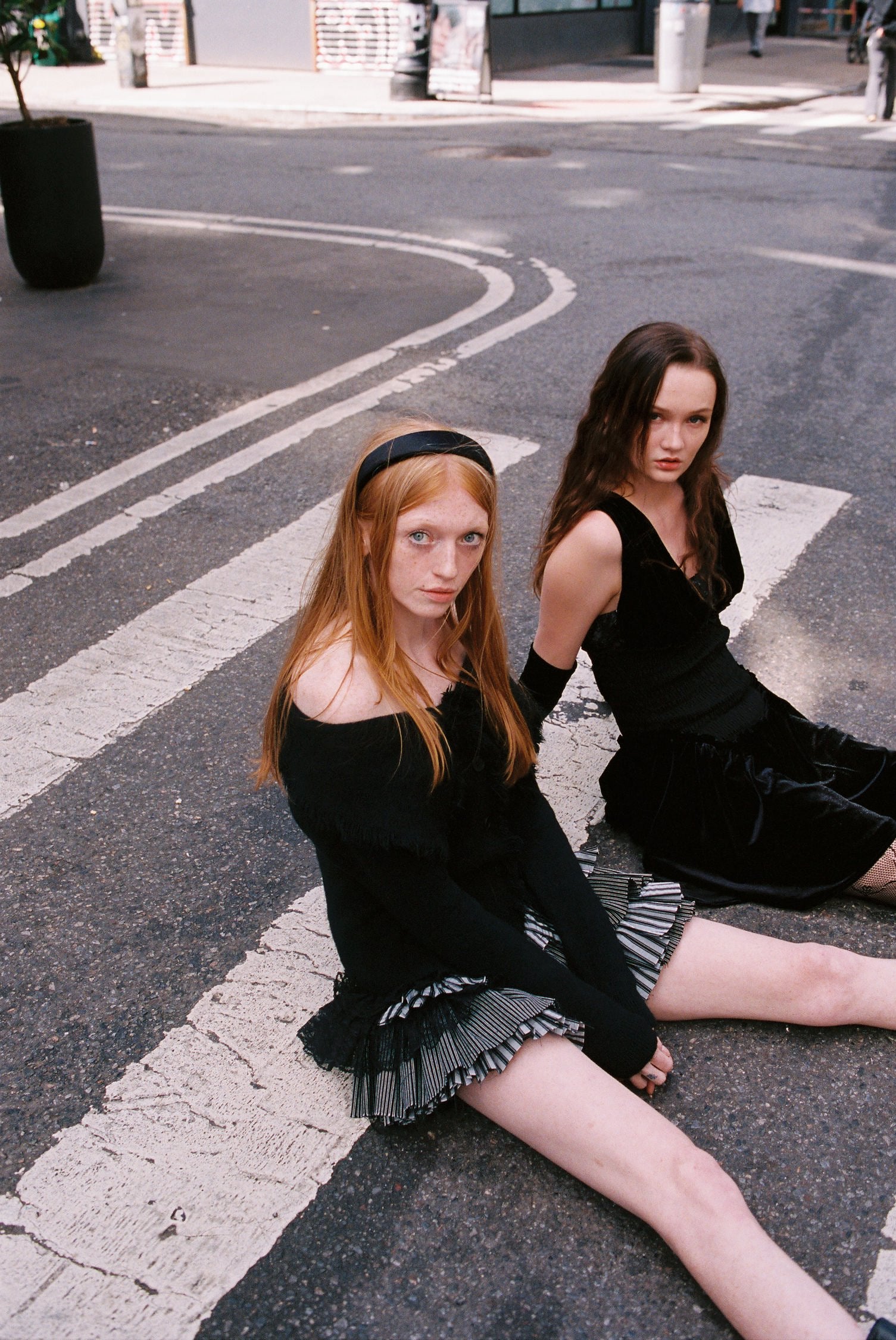 Baby Rag Doll pin stripe Tutu Skort