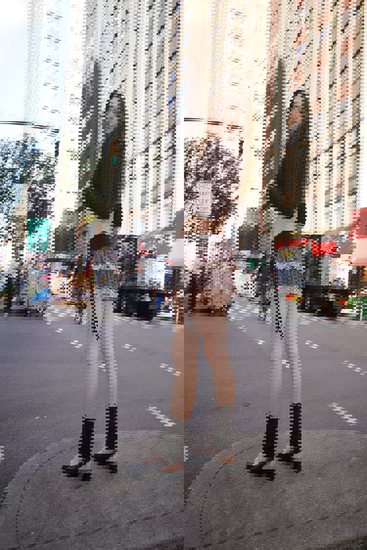 BROWN RAG DOLL TUTU SKIRT