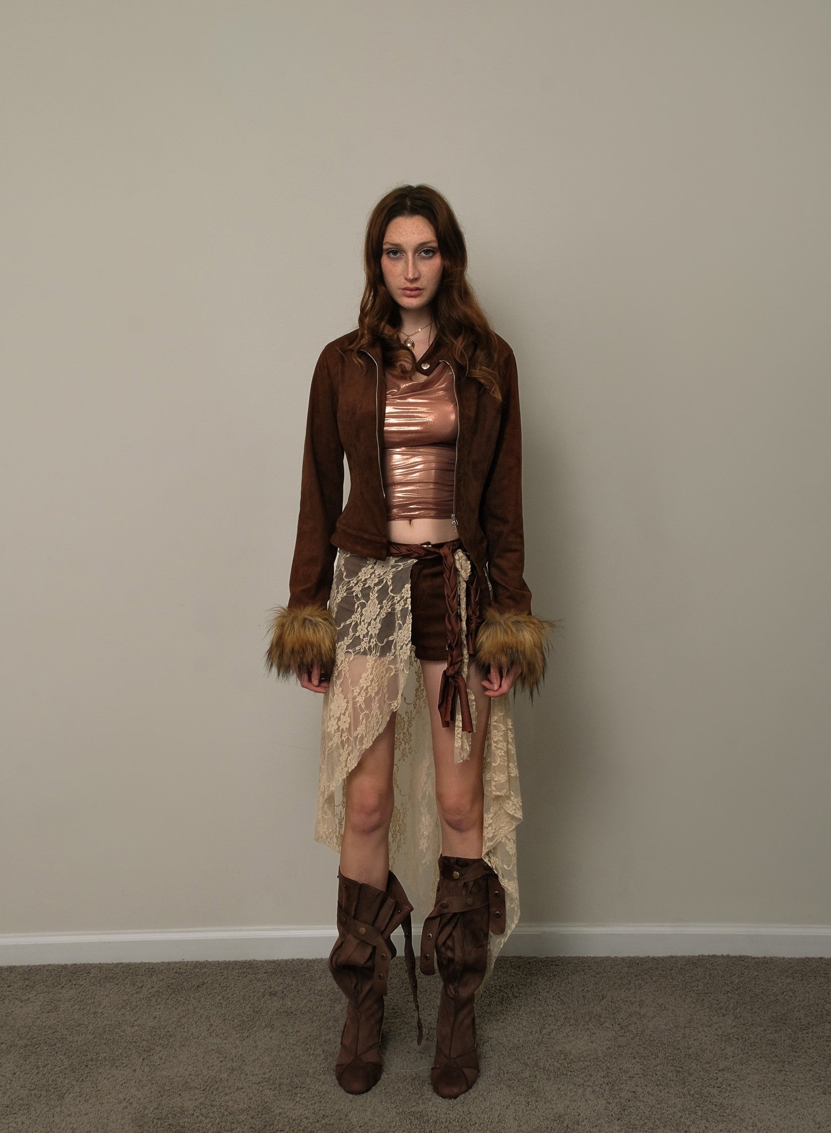 SUEDE SERAPHIM JACKET - MADE TO ORDER