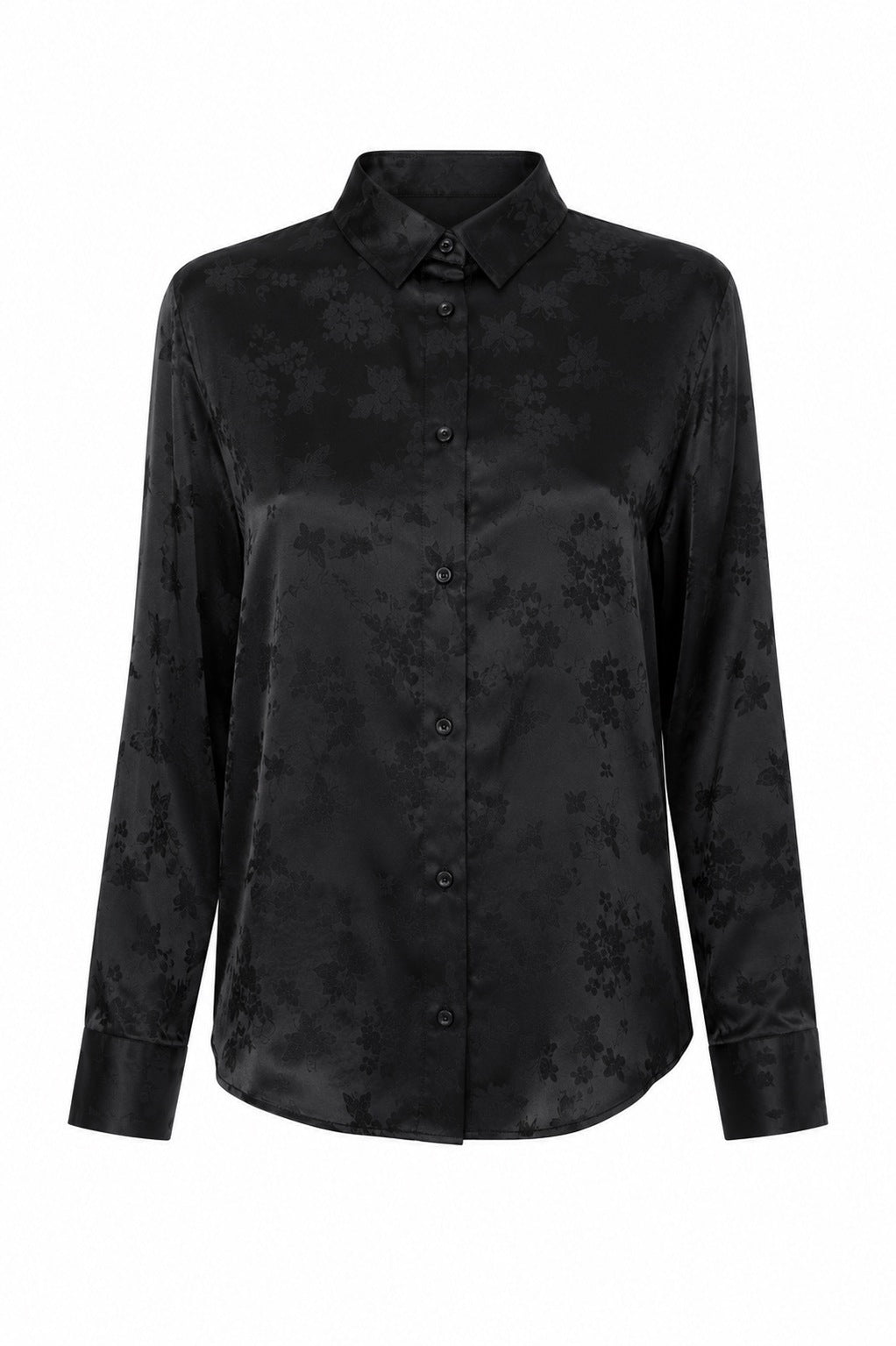 Jacquard oversize shirt