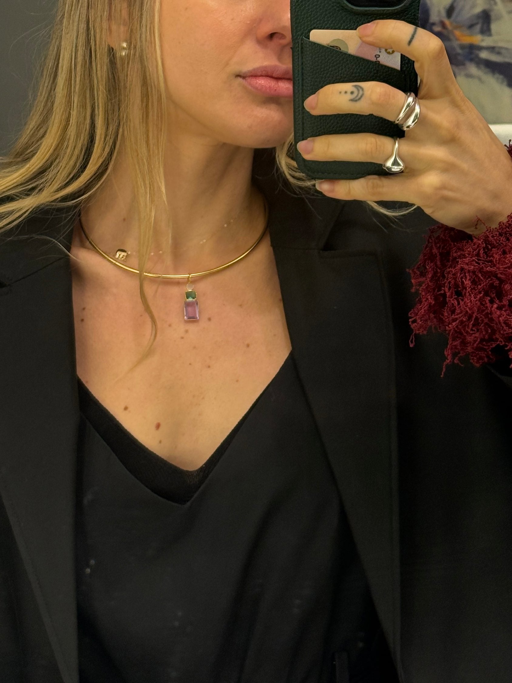 Gemstone Choker
