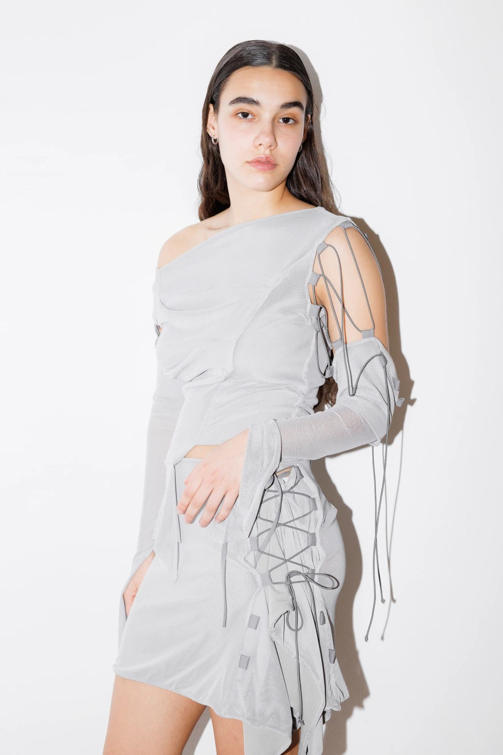 Mathilda Top - Grey
