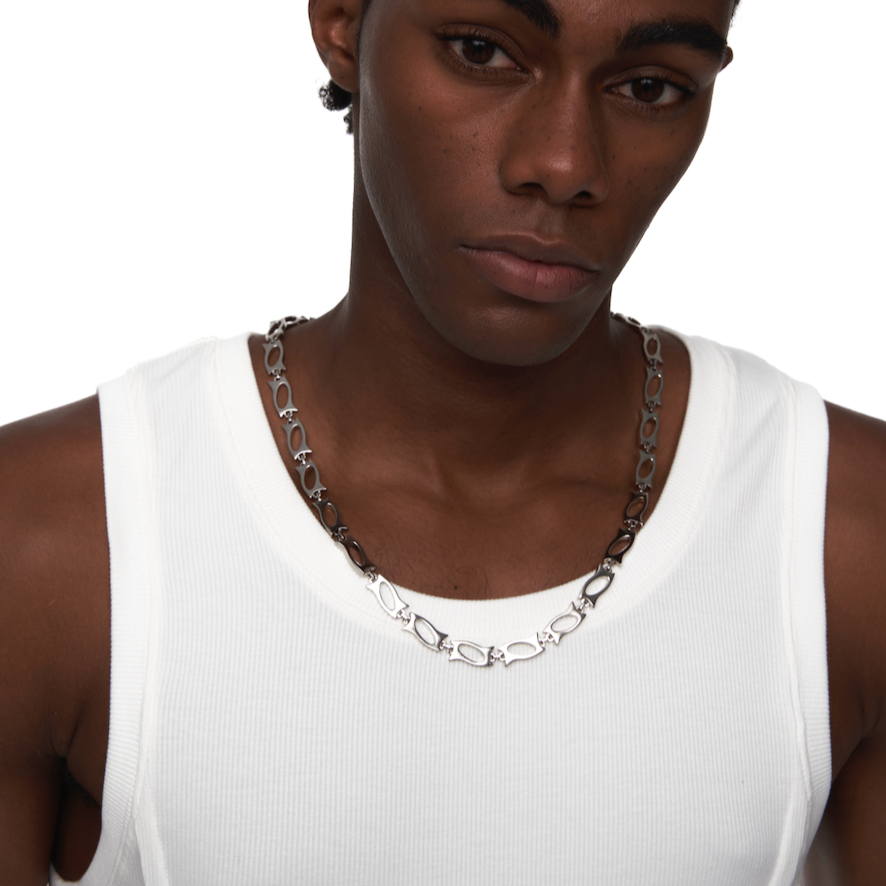 Pioneer|Blade Segment Necklace