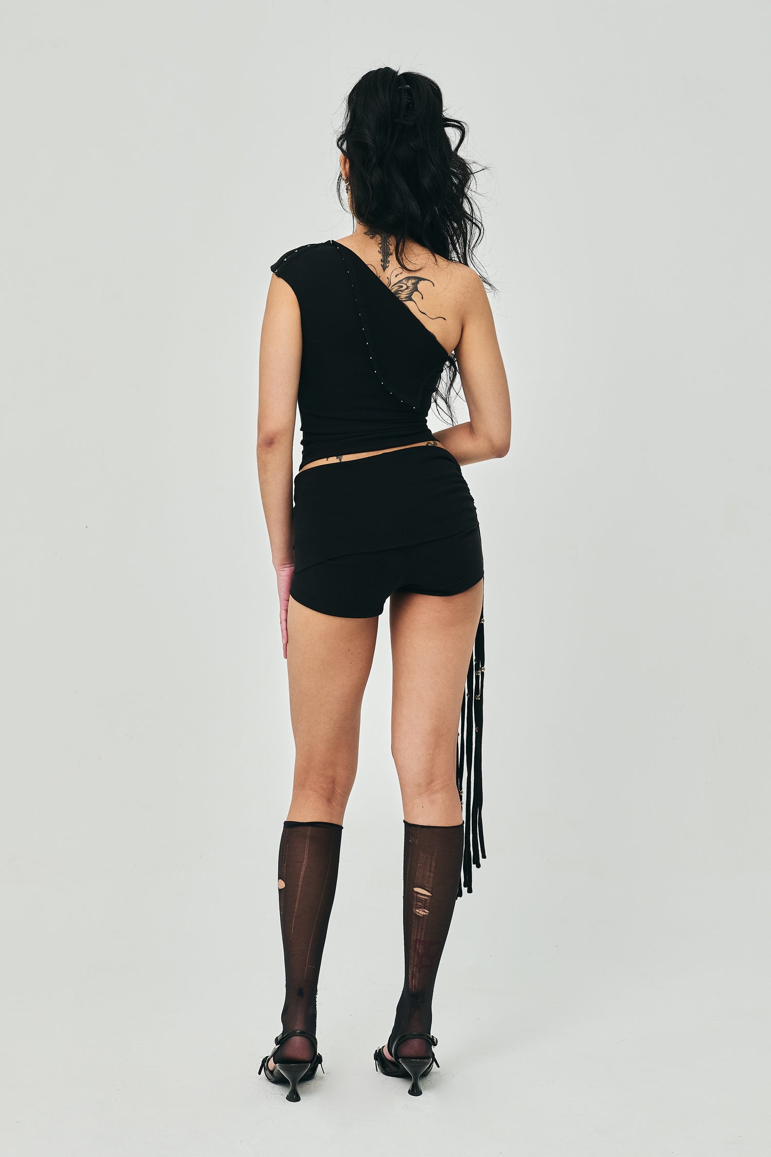 CRESCENT TOP BLACK