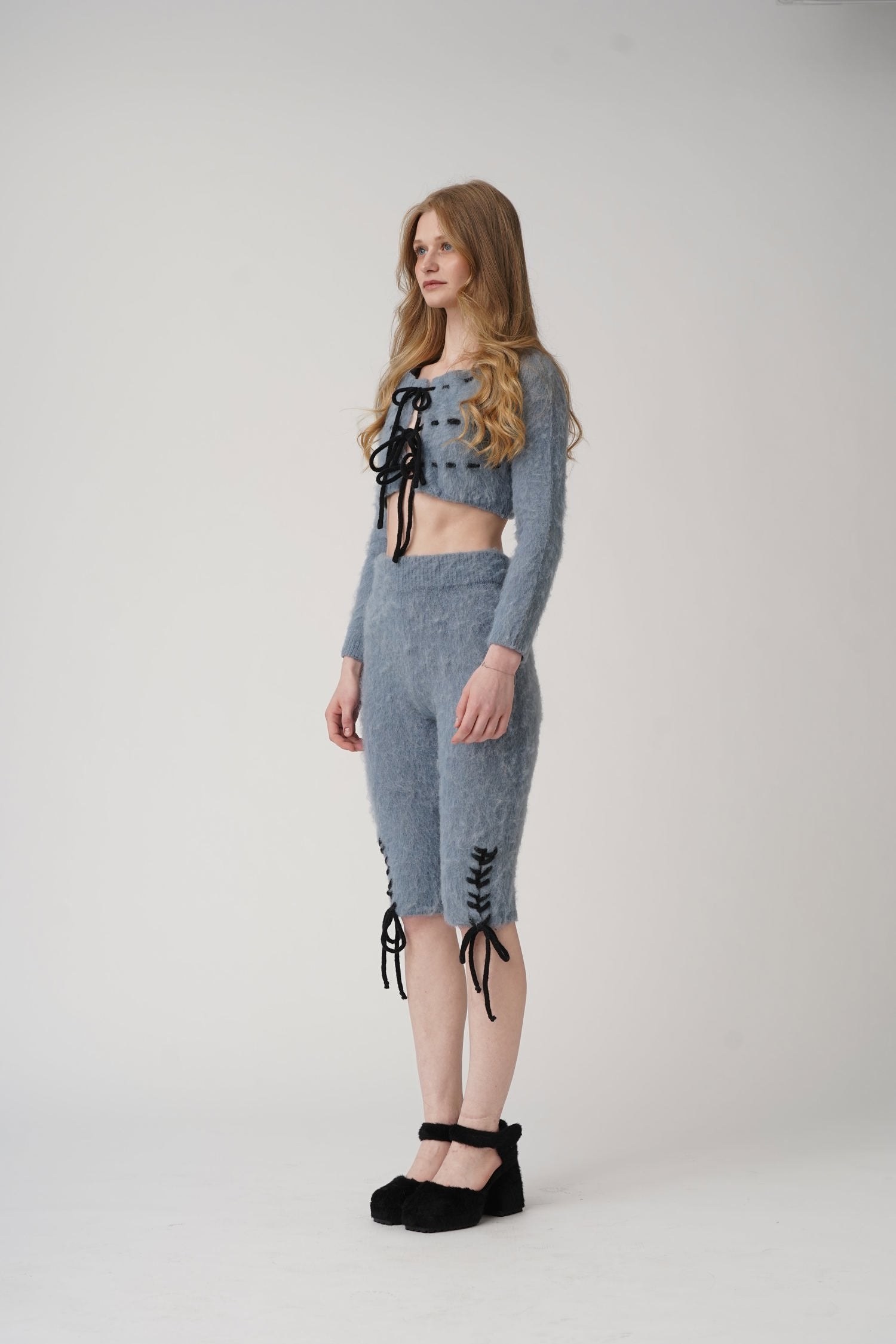 Curla Knit Capri Pants