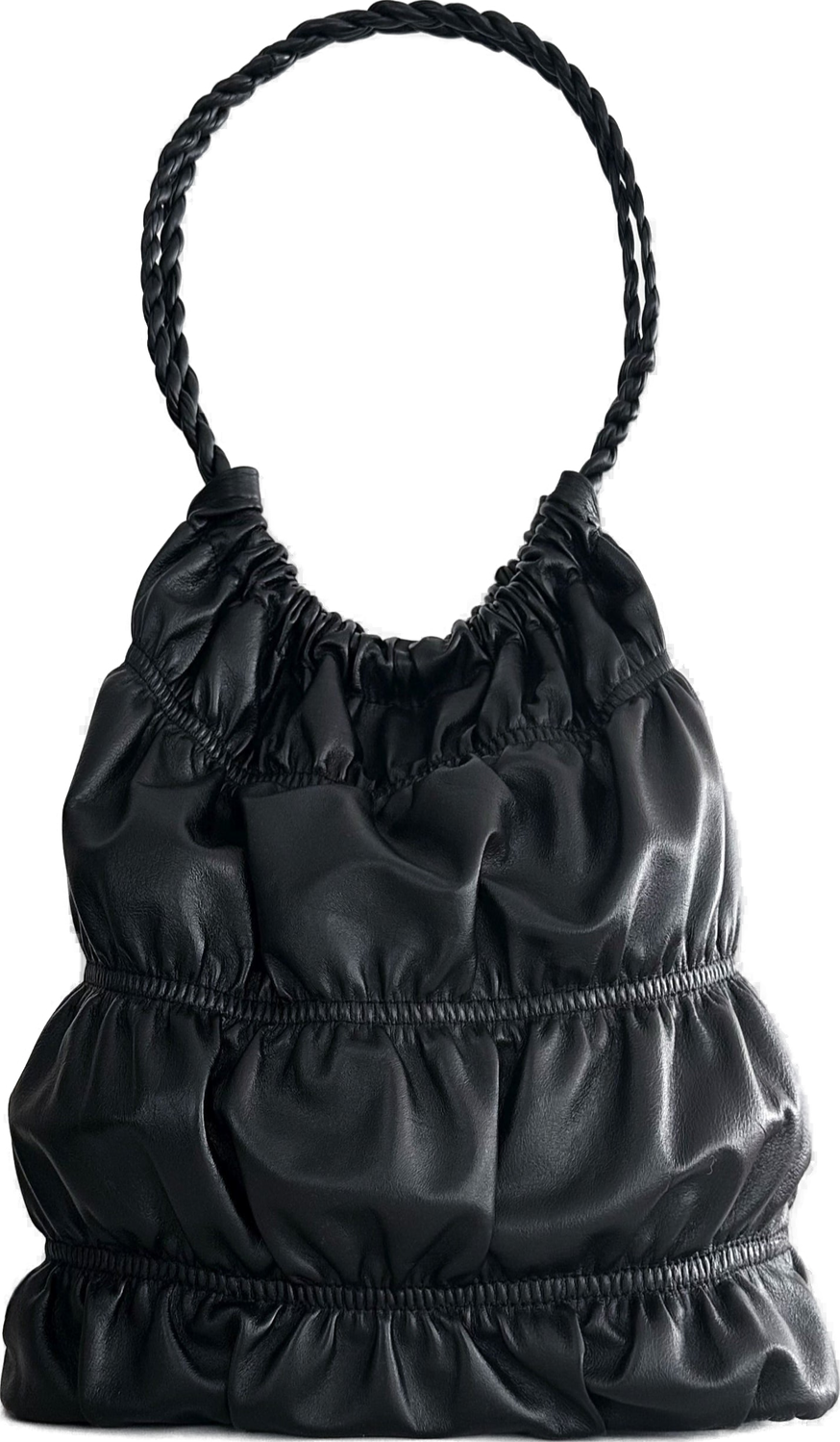 Selam Shoulder Ruched Bag