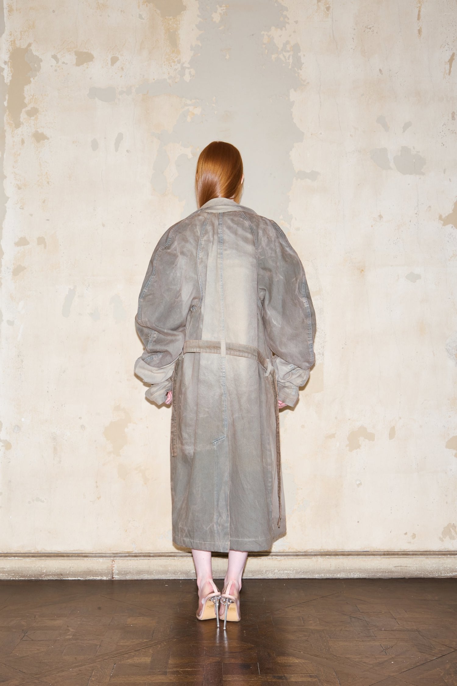 TRENCH TEMPLE OXID GREEN