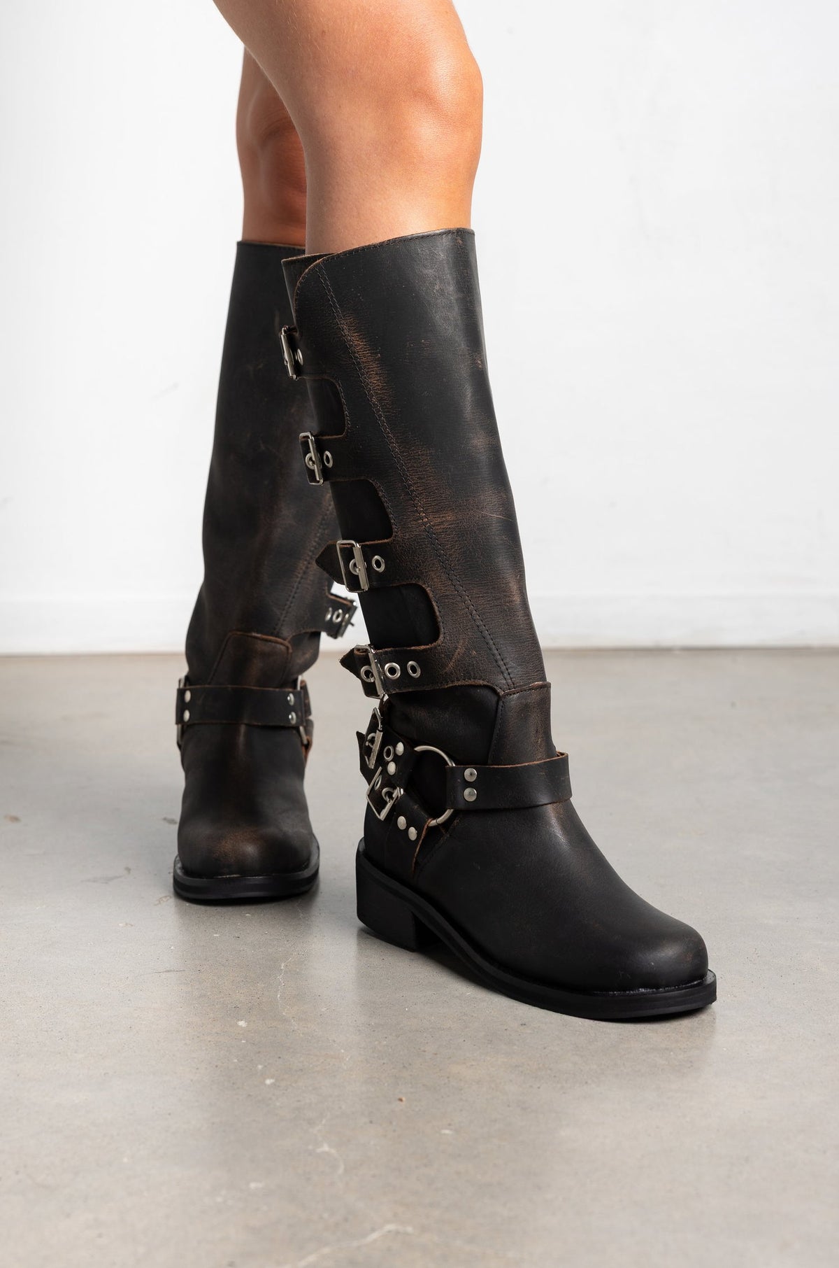 Tati Brown Leather