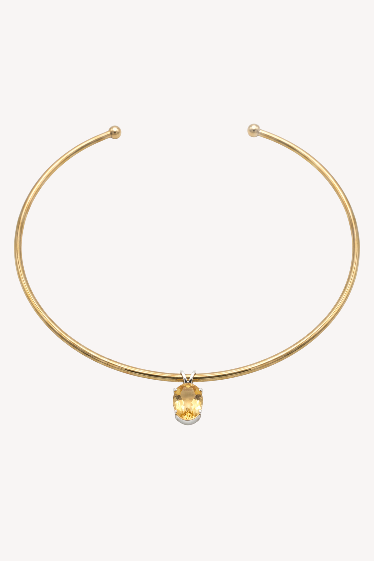 Citrine Choker