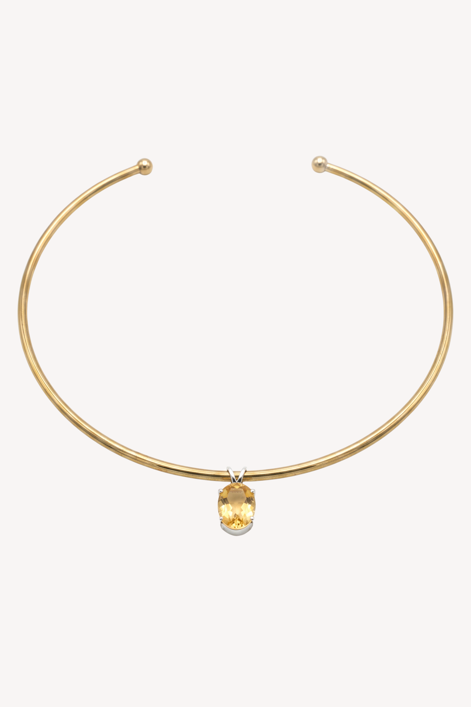 Citrine Choker