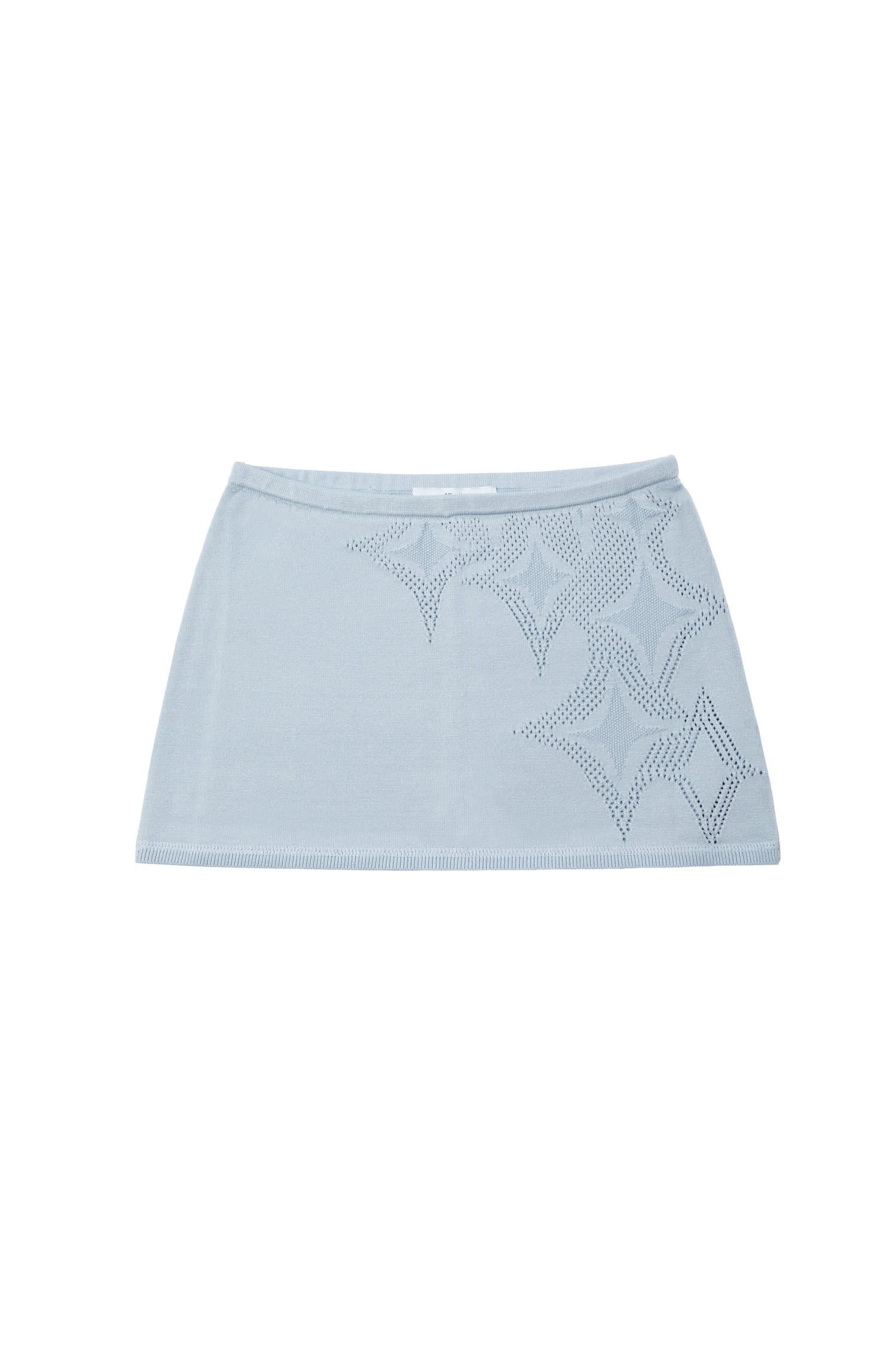 Stars Skirt in Powder Blue