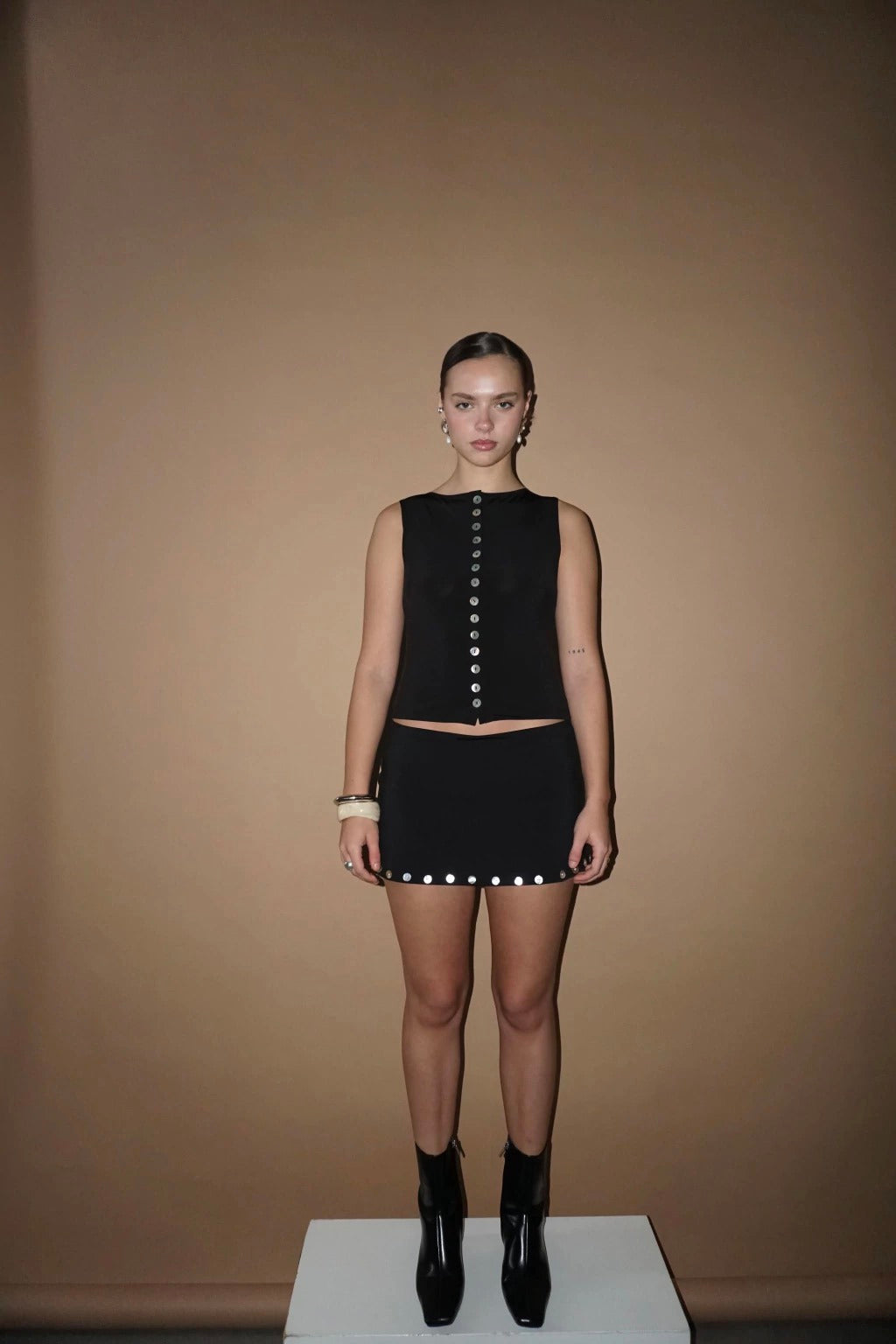 KISS skort BUTTONS