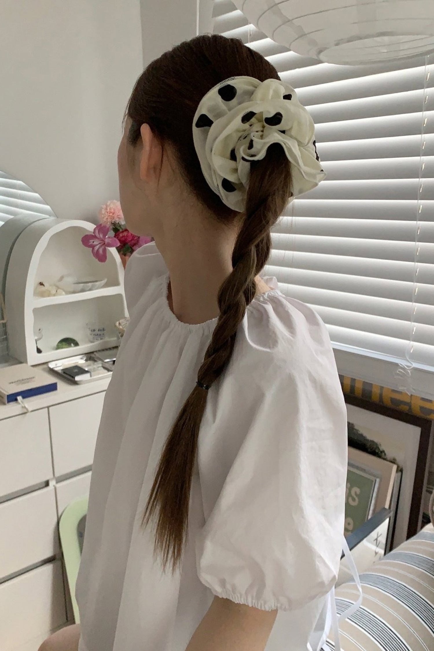 Polka Dots Scrunchie