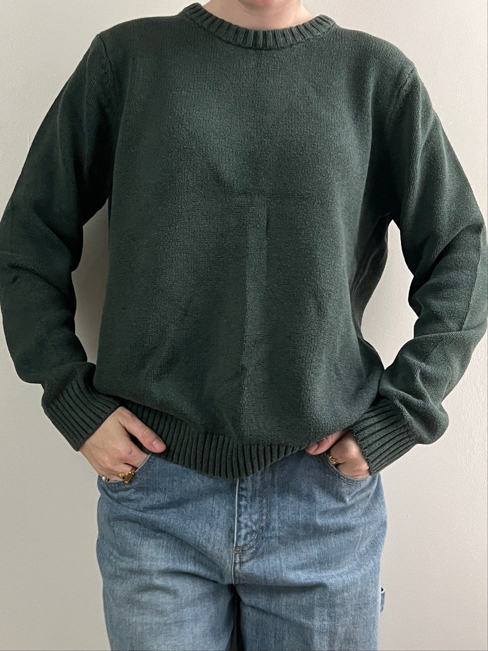 Varsity Monogram Crewneck Sweater