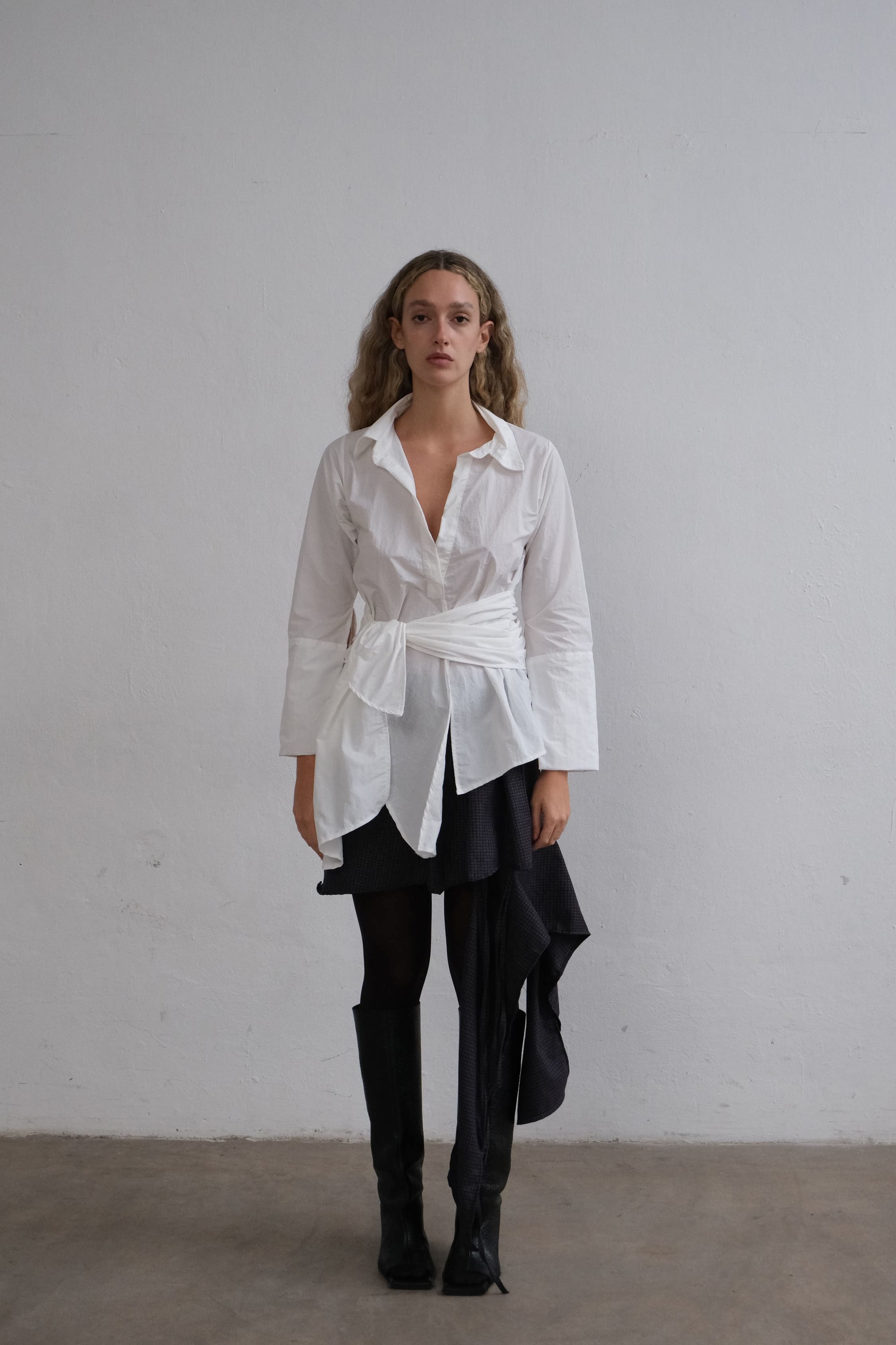 Kimono Shirt- White