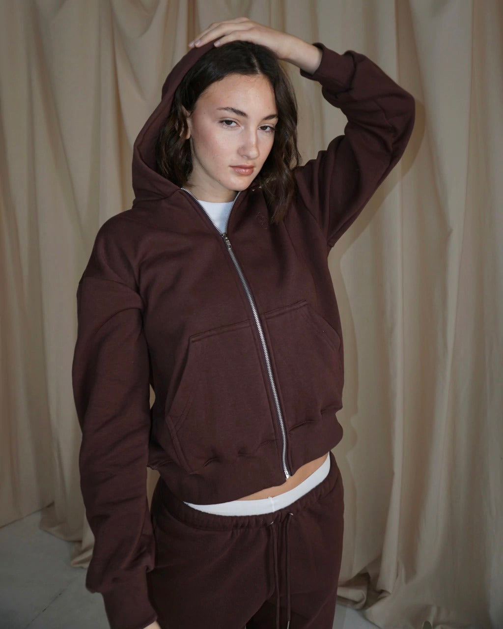 LOWKEY cotton hoodie