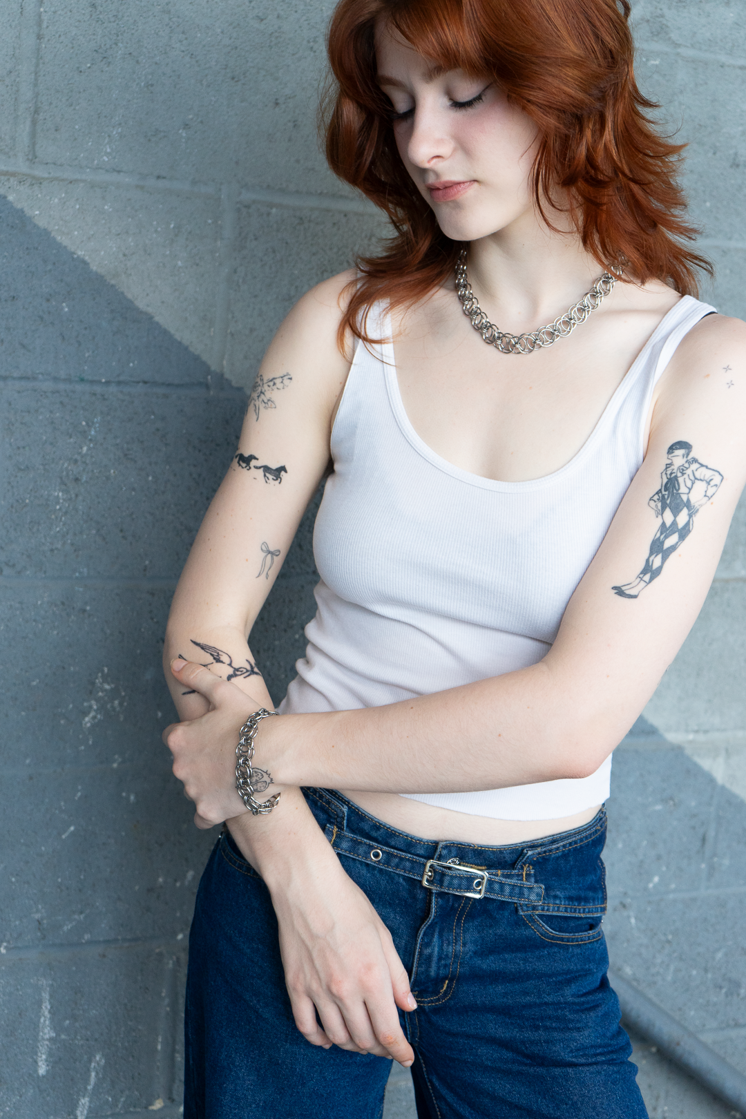 The Circe - Chainmail Statement Necklace