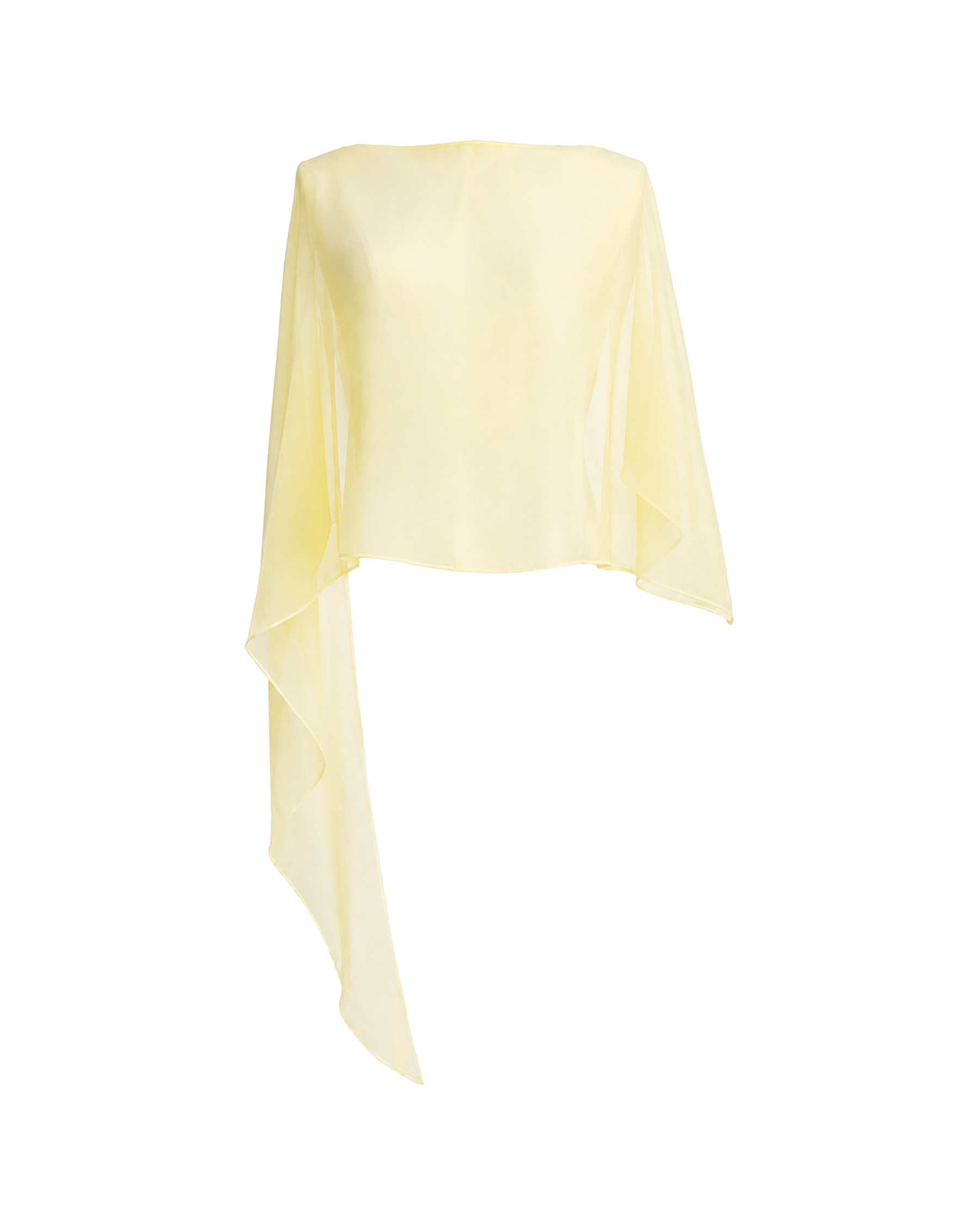 Hadley Poncho in Limoncello