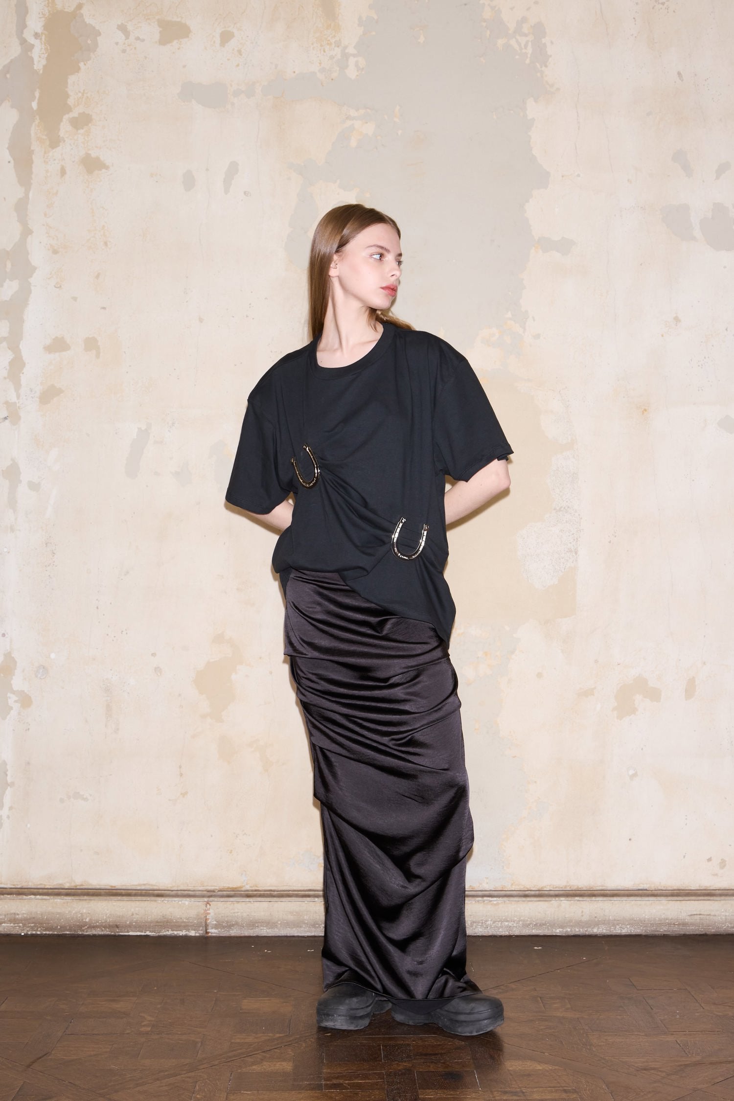 FAMATINA SKIRT BLACK