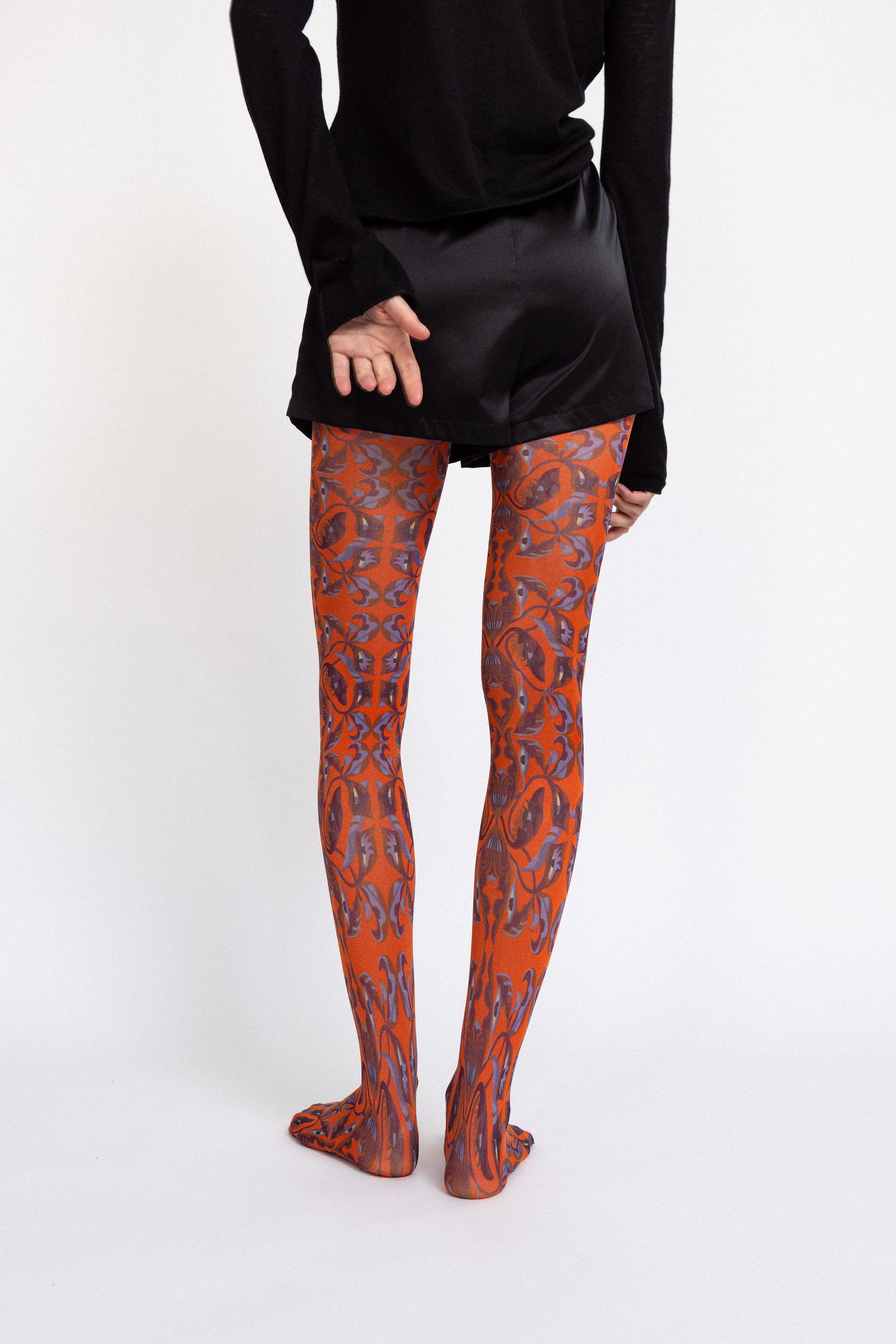 IVY STOCKINGS IN RED